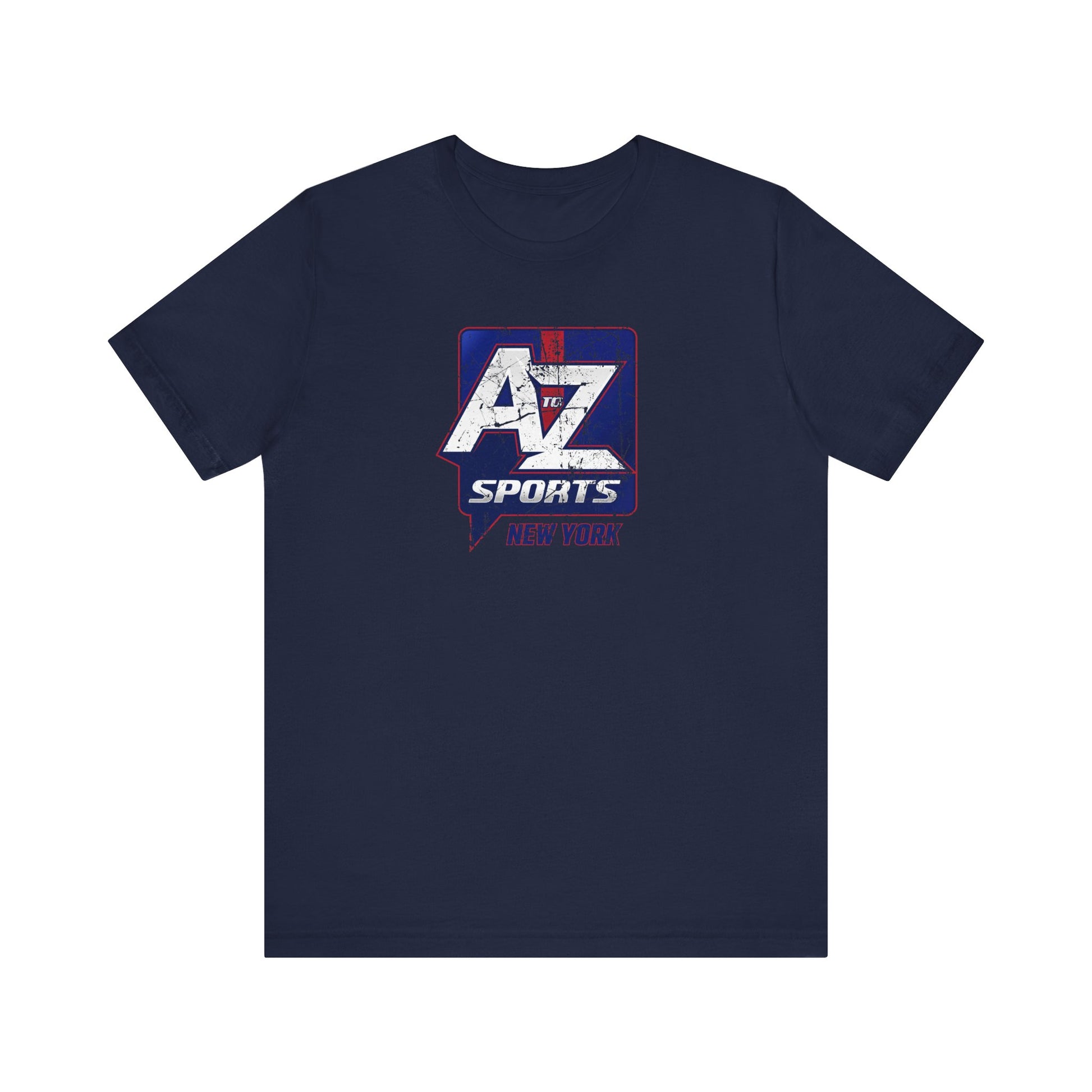 A to Z Sports Giants Distressed T-Shirt