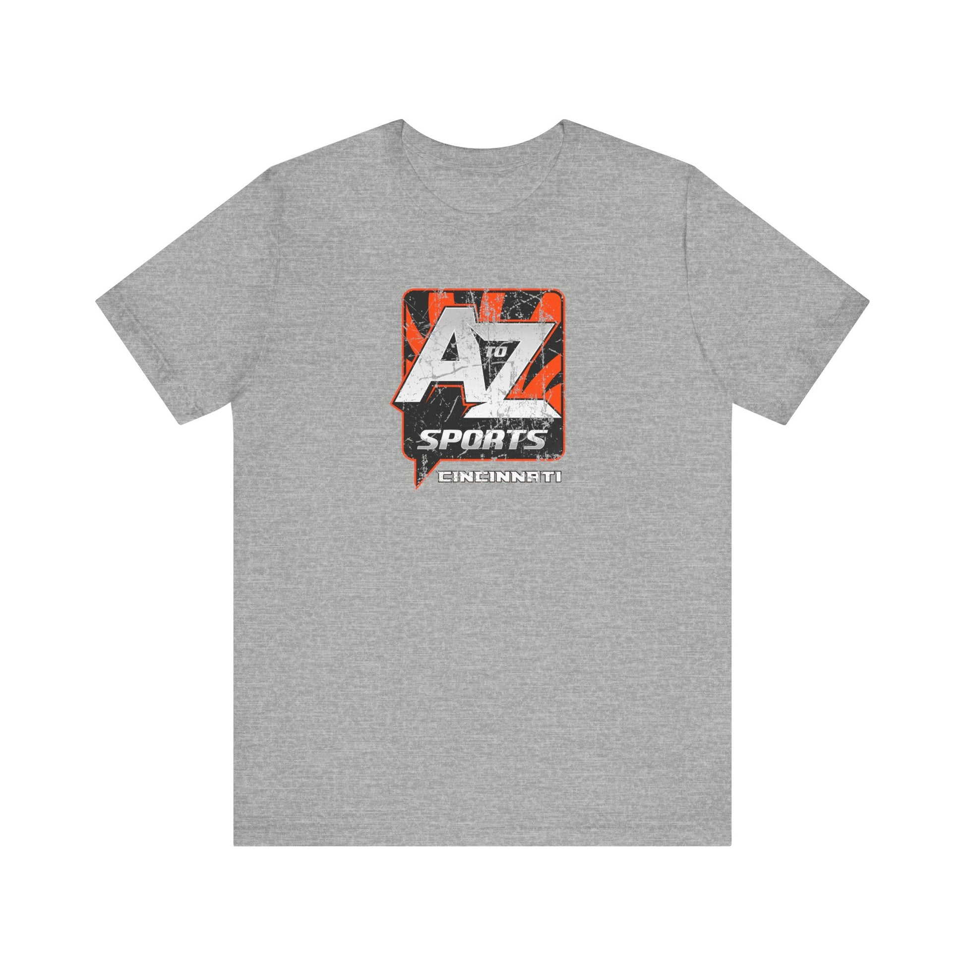 A to Z Sports Bengals Distressed T-Shirt