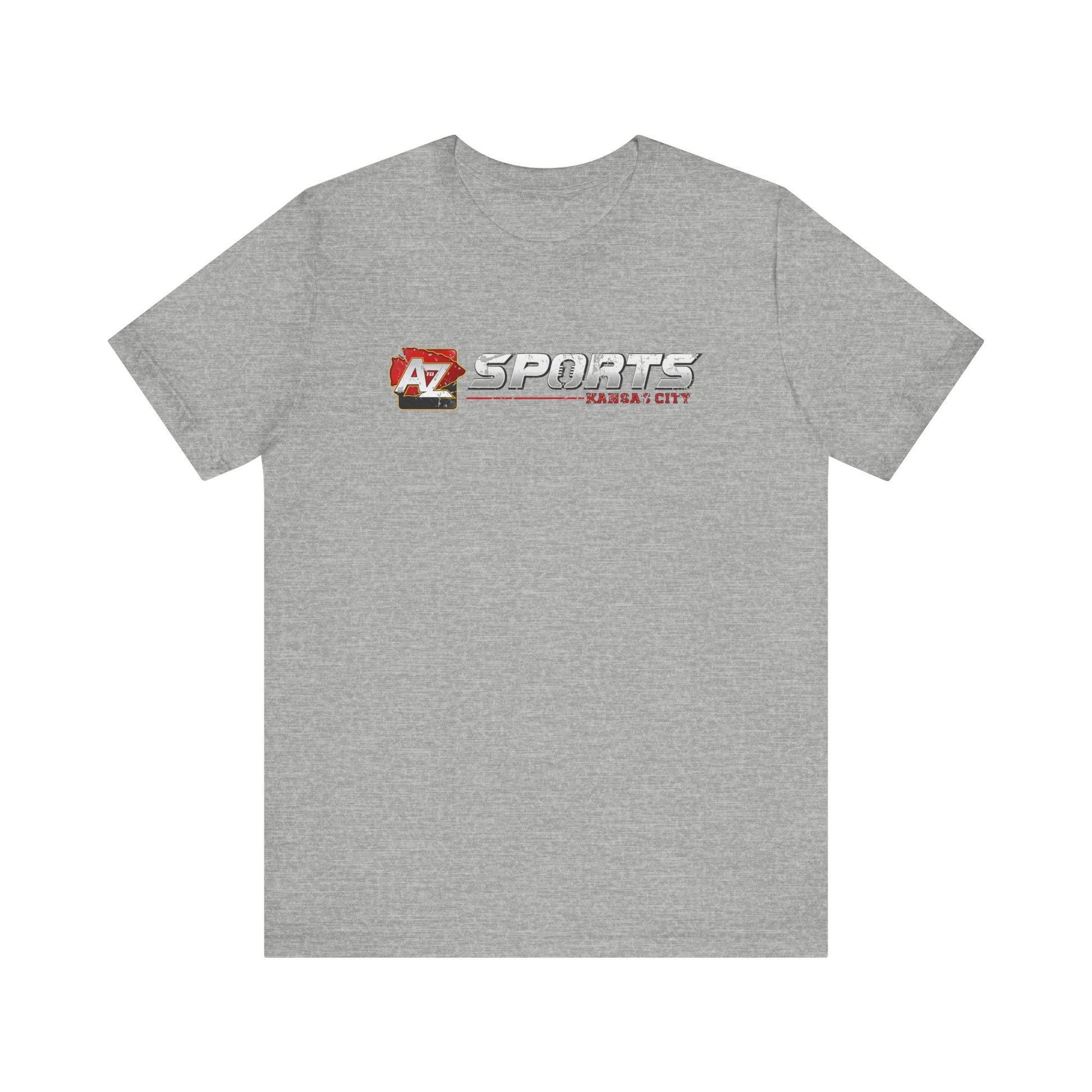 A to Z Sports Chiefs Distressed Horizontal T-Shirt
