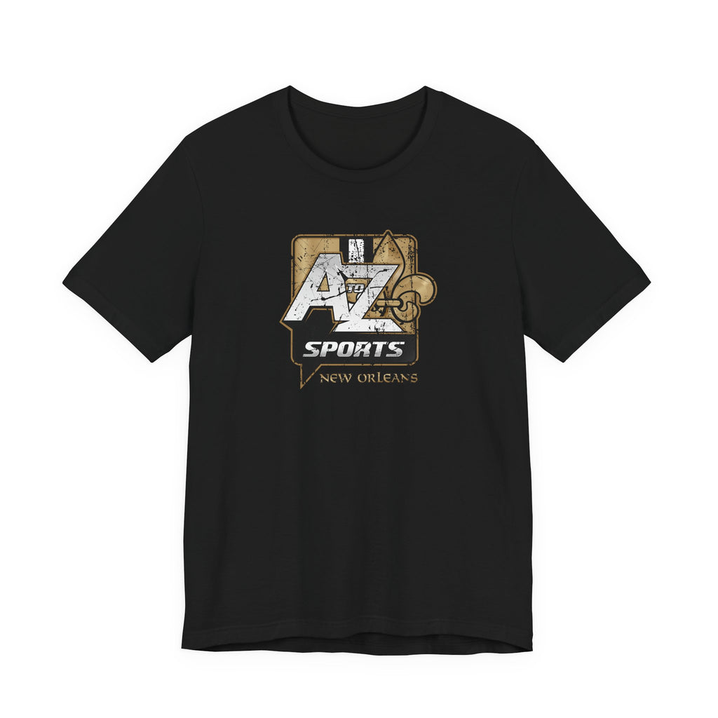 A to Z Sports Saints Distressed T-Shirt