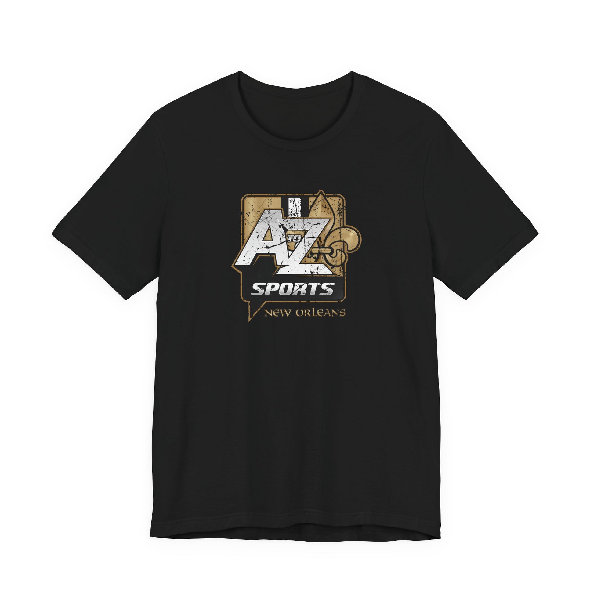 A to Z Sports Saints Distressed T-Shirt