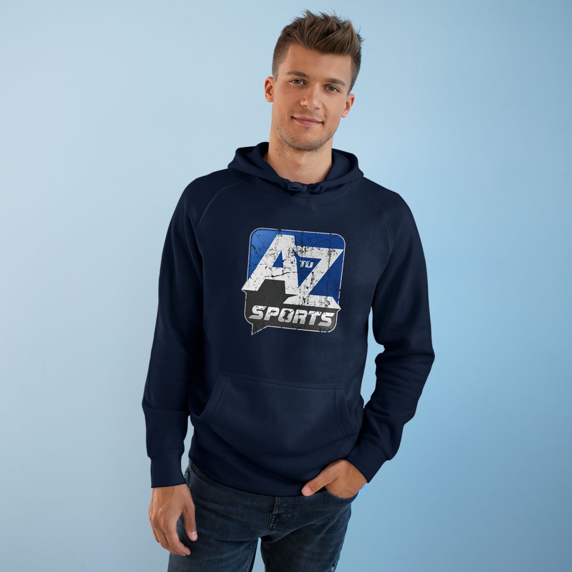 A to Z Sports Distressed Hoodie