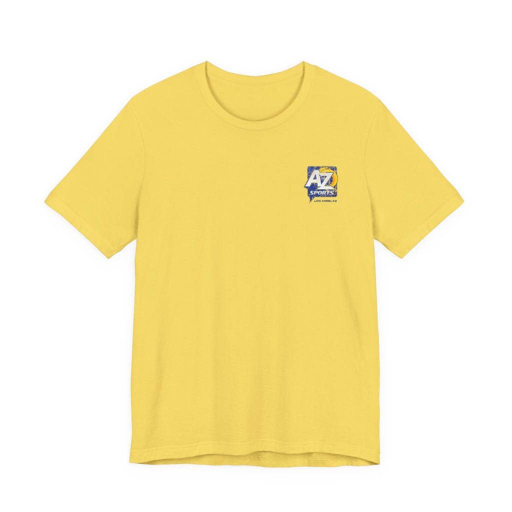 A to Z Sports Rams Distressed Pocket T-Shirt
