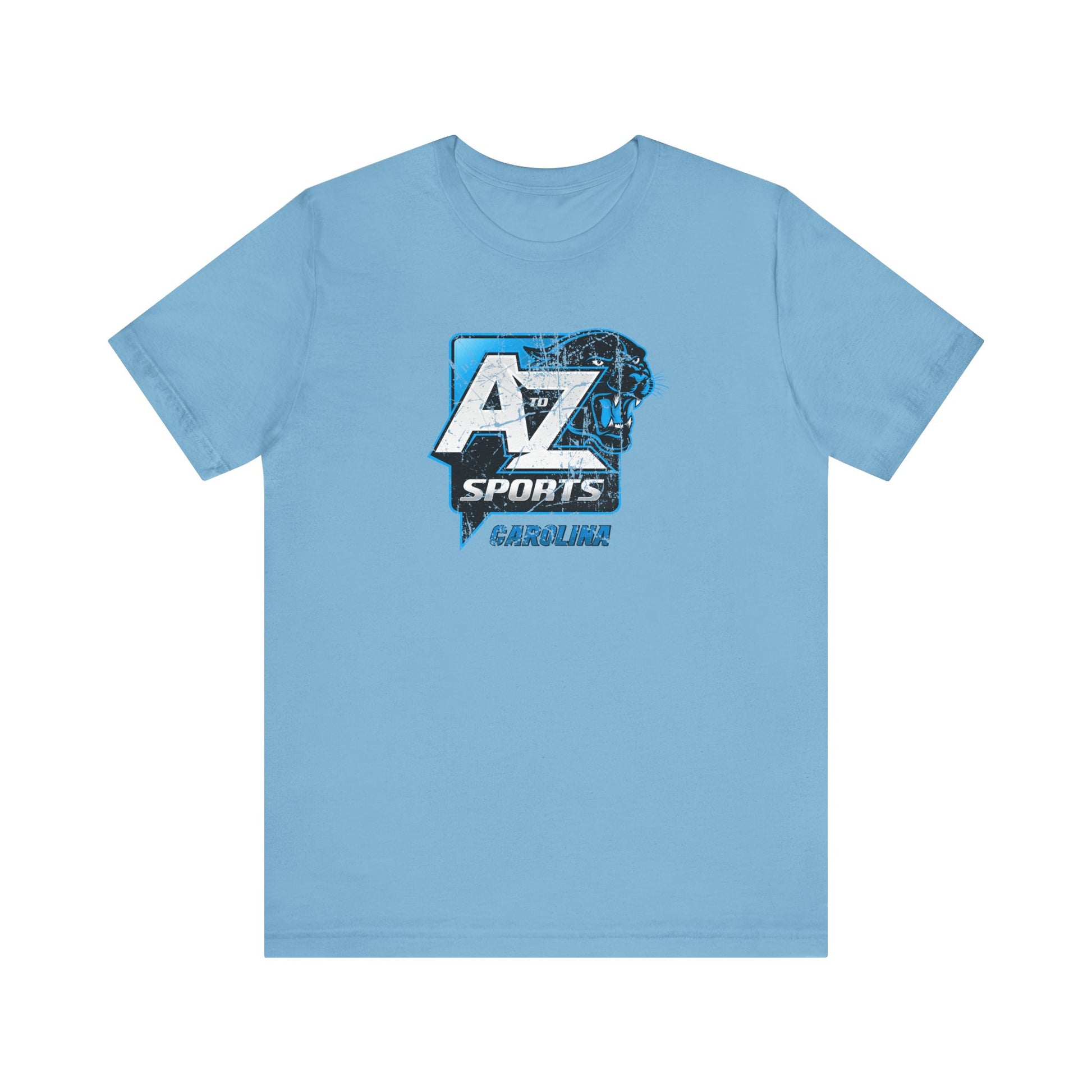 A to Z Sports Panthers Distressed T-Shirt
