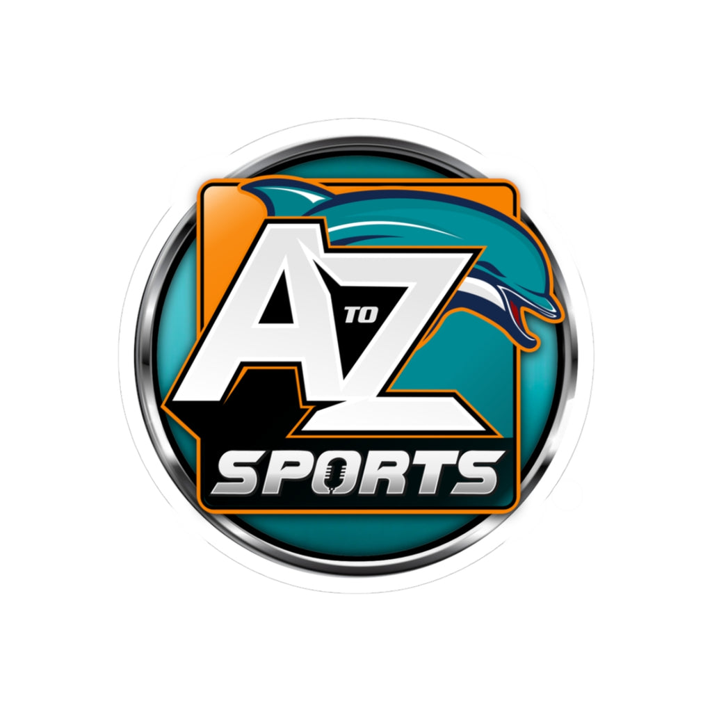 A to Z Sports Dolphins Sticker