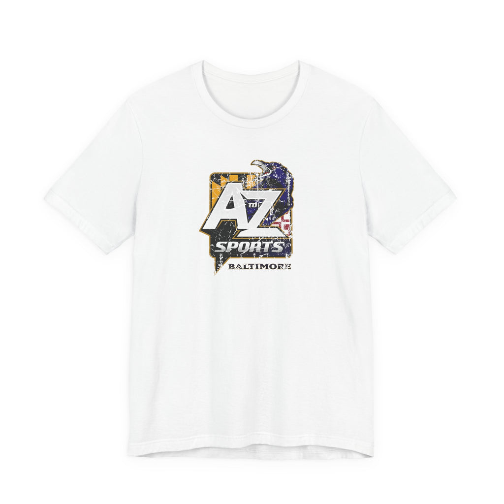 A to Z Sports Ravens Distressed T-Shirt