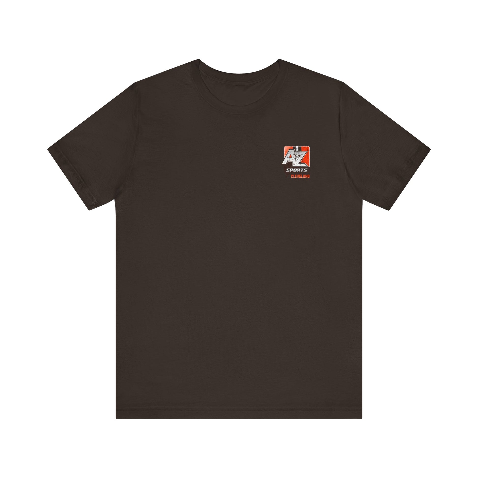 A to Z Sports Browns Distressed Pocket T-Shirt