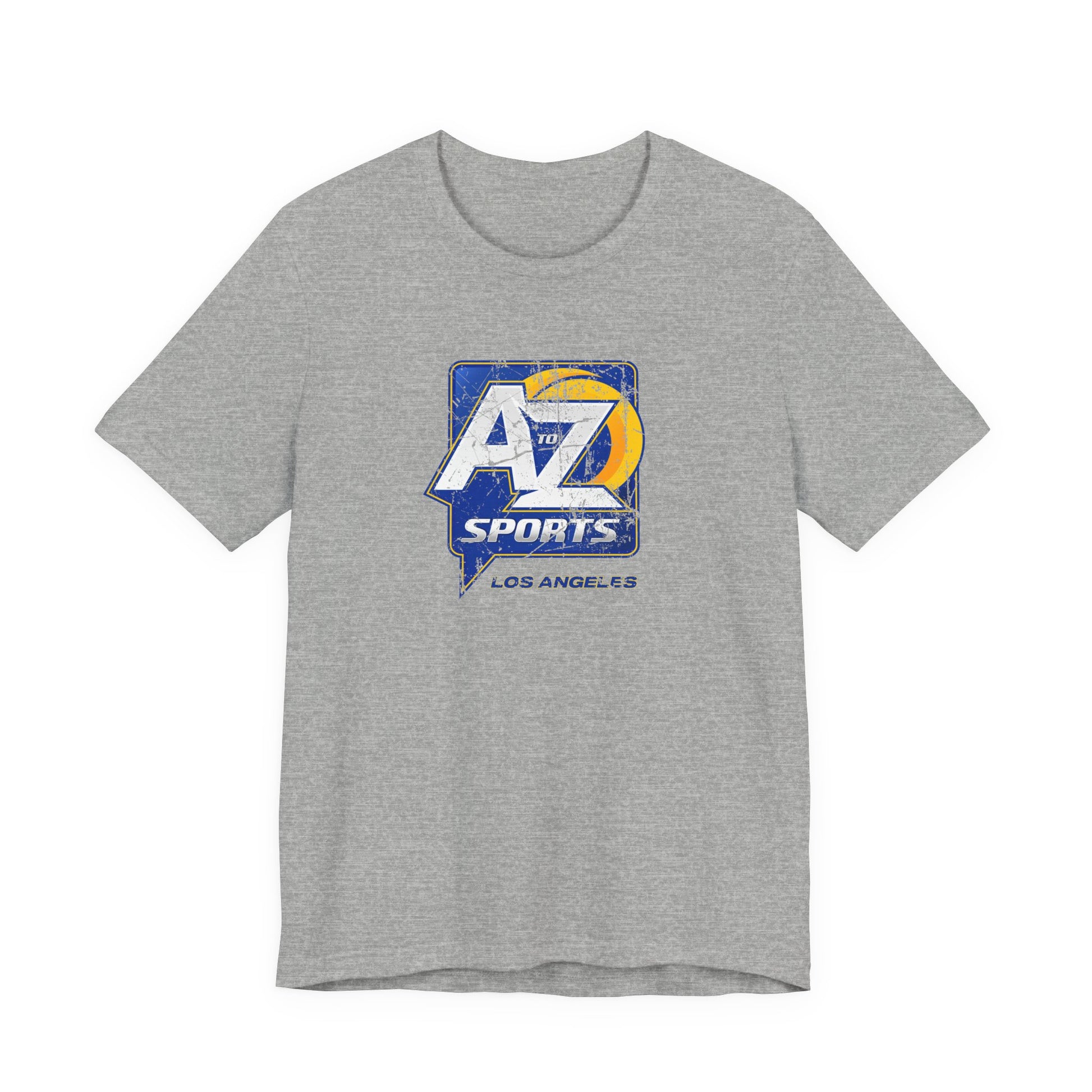 A to Z Sports Rams Distressed T-Shirt