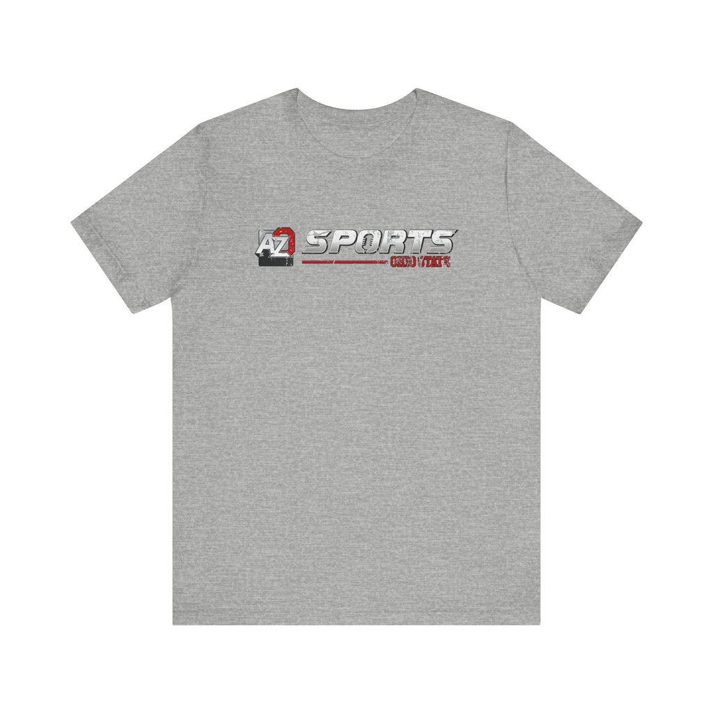 A to Z Sports Ohio State Distressed Horizontal T-Shirt