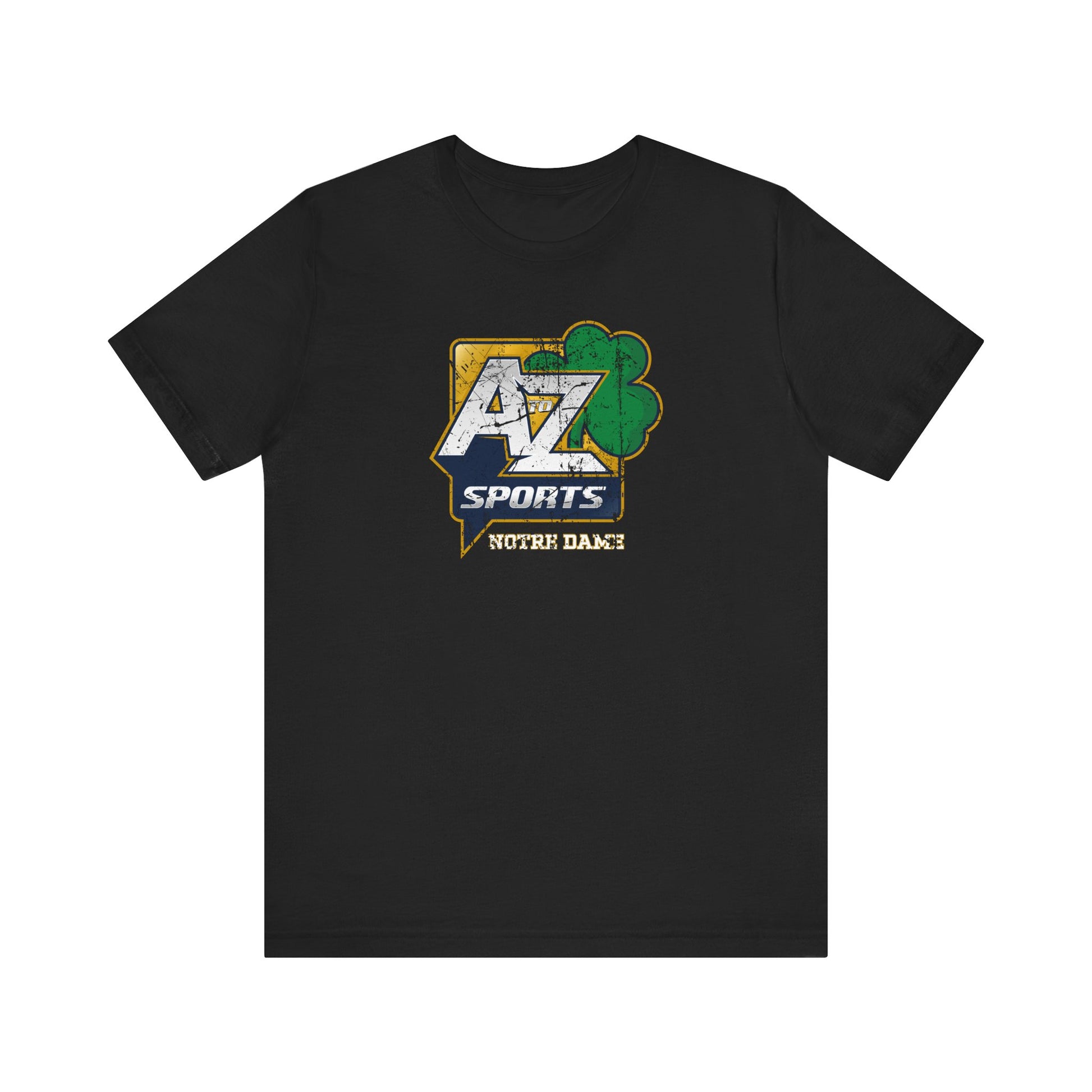 A to Z Sports Notre Dame Distressed T-Shirt