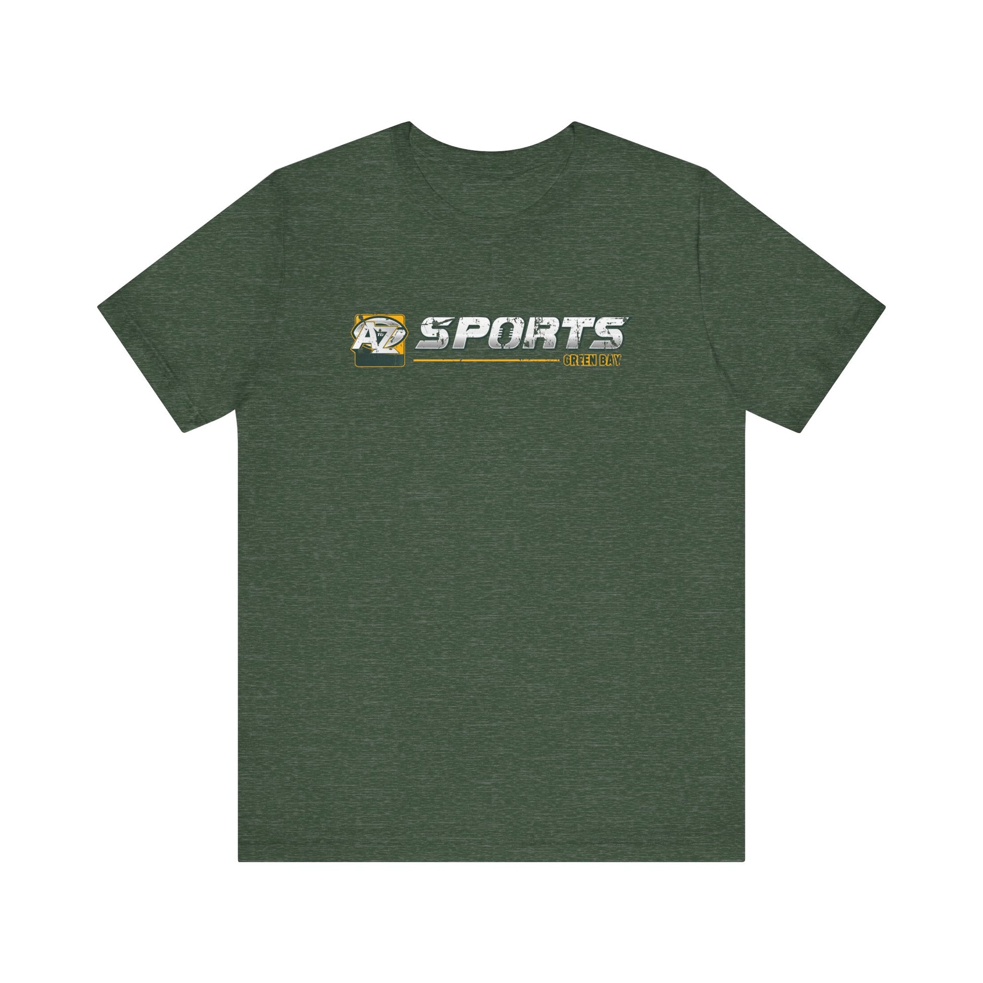 A to Z Sports Packers Distressed Horizontal T-Shirt