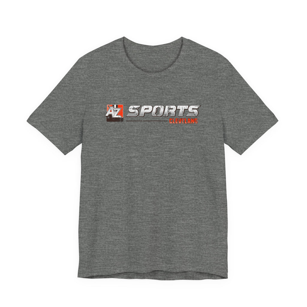 A to Z Sports Browns Distressed Horizontal T-Shirt