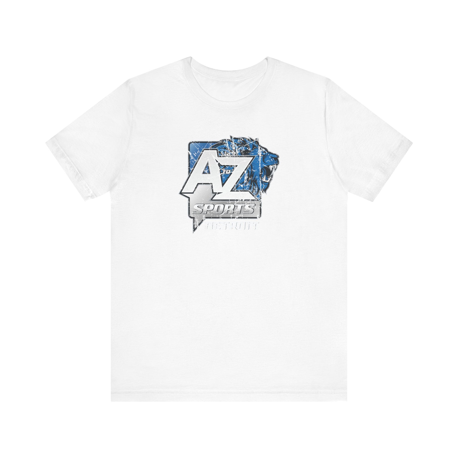 A to Z Sports Lions Distressed T-Shirt