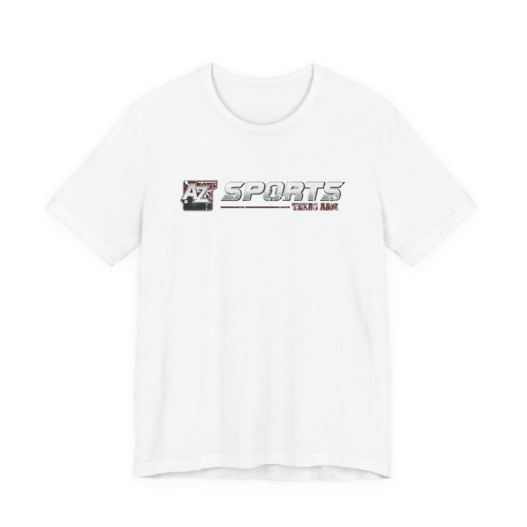 A to Z Sports Texas A&M Distressed Horizontal T-Shirt