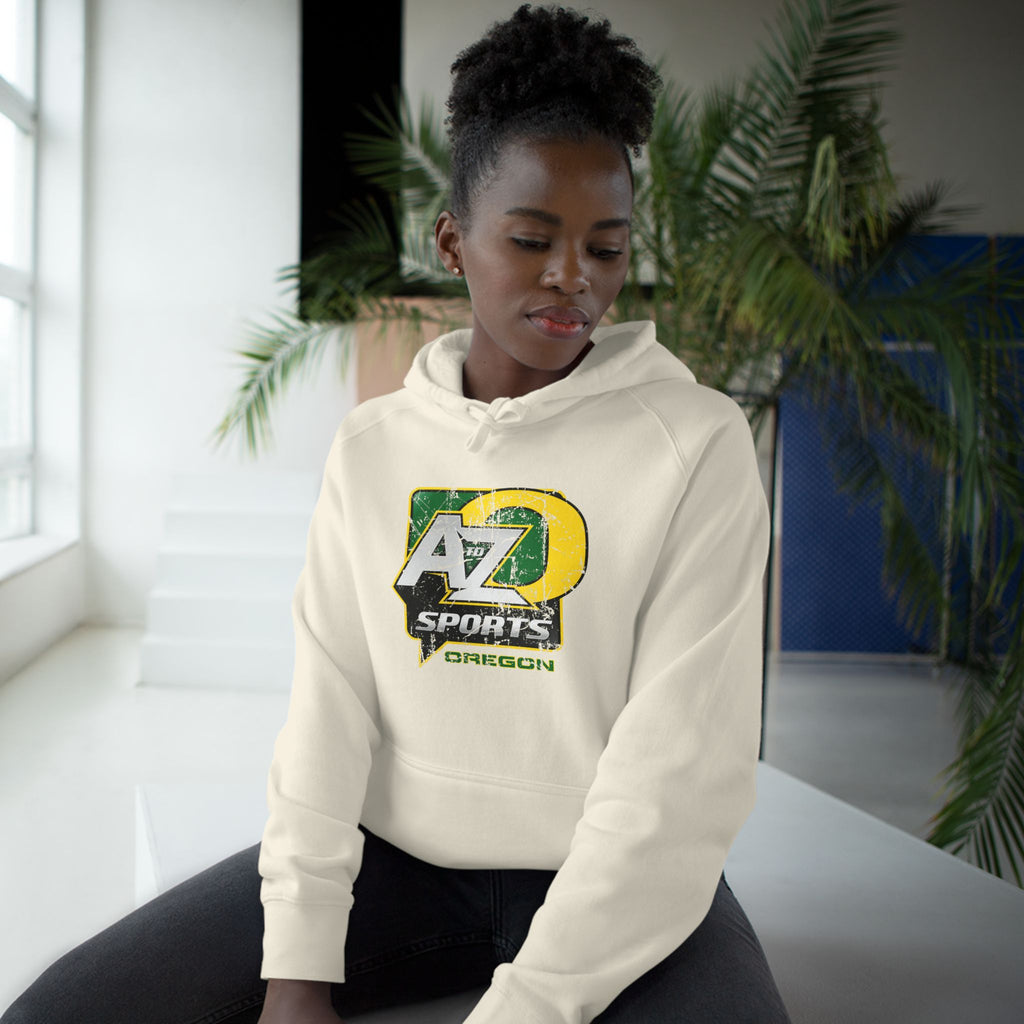 A to Z Sports Oregon Distressed Hoodie