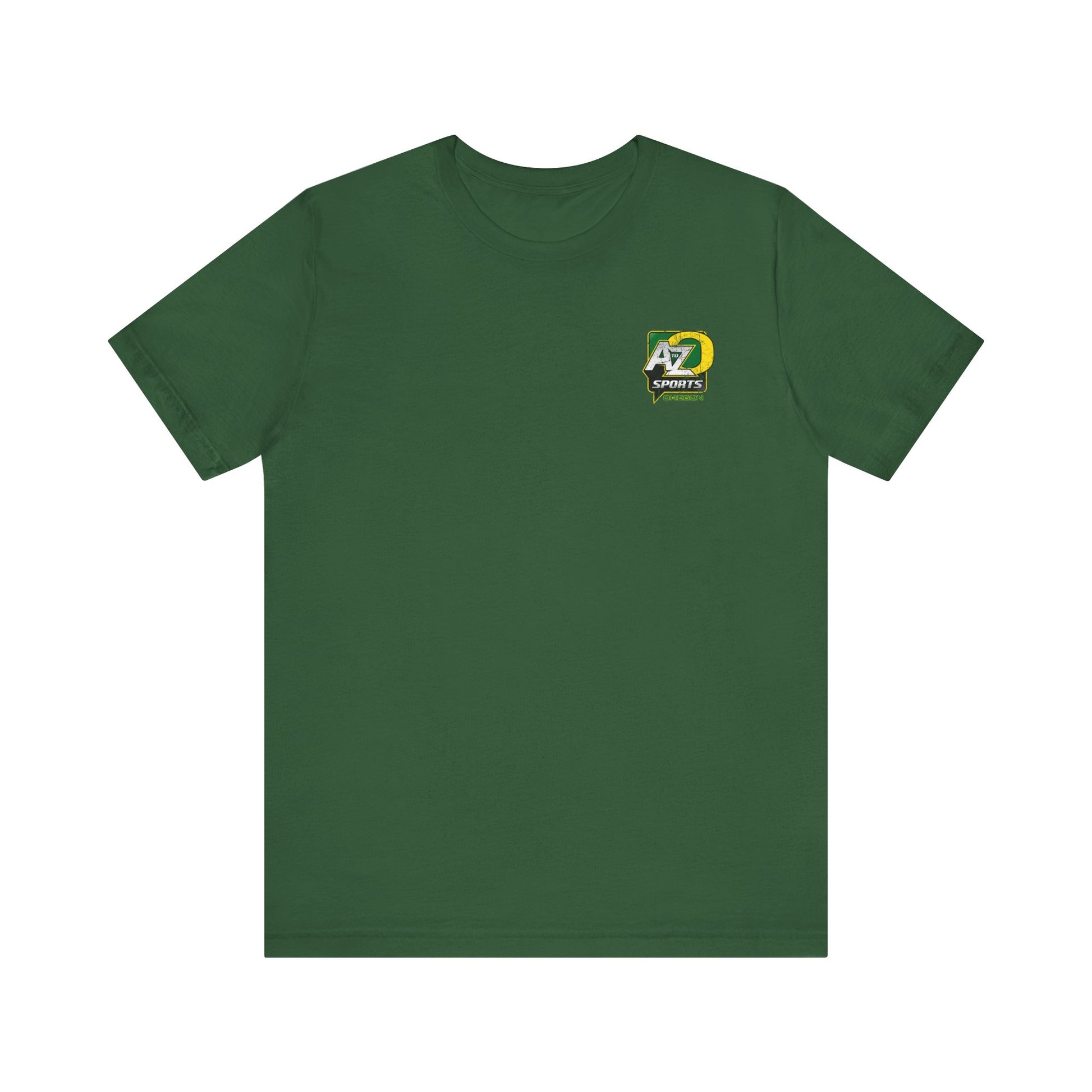 A to Z Sports Oregon Distressed Pocket T-Shirt