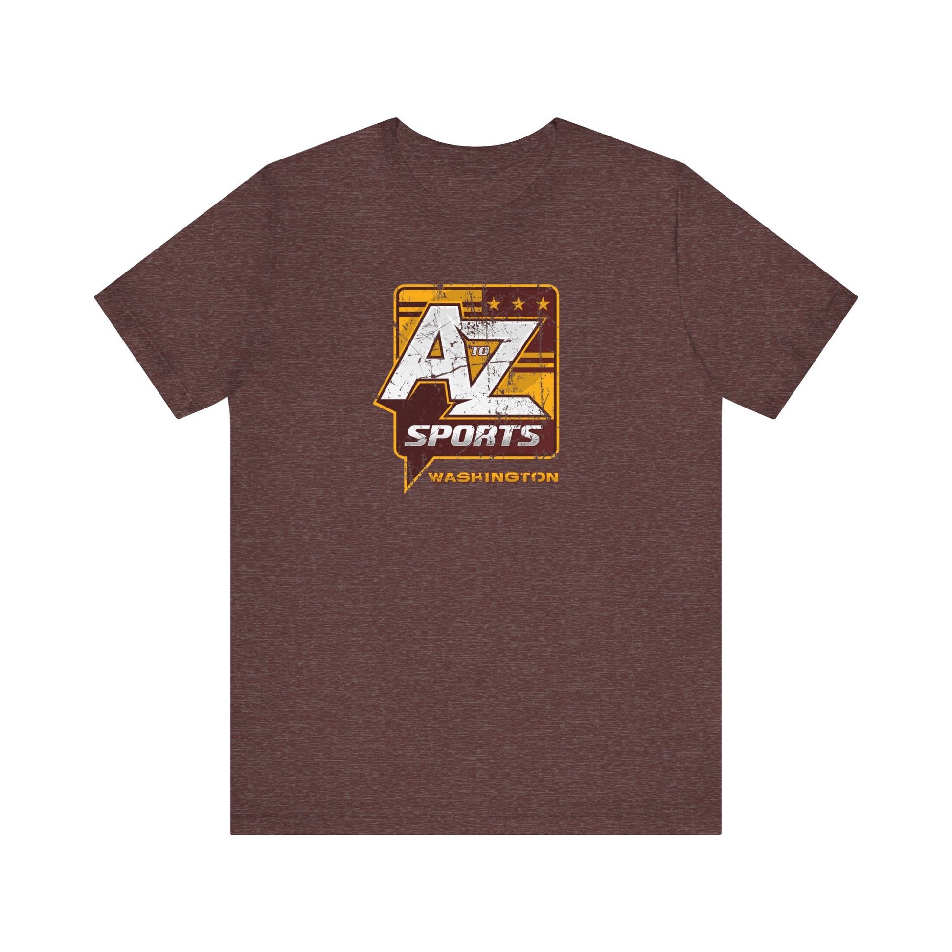 A to Z Sports Commanders Distressed Logo T-Shirt