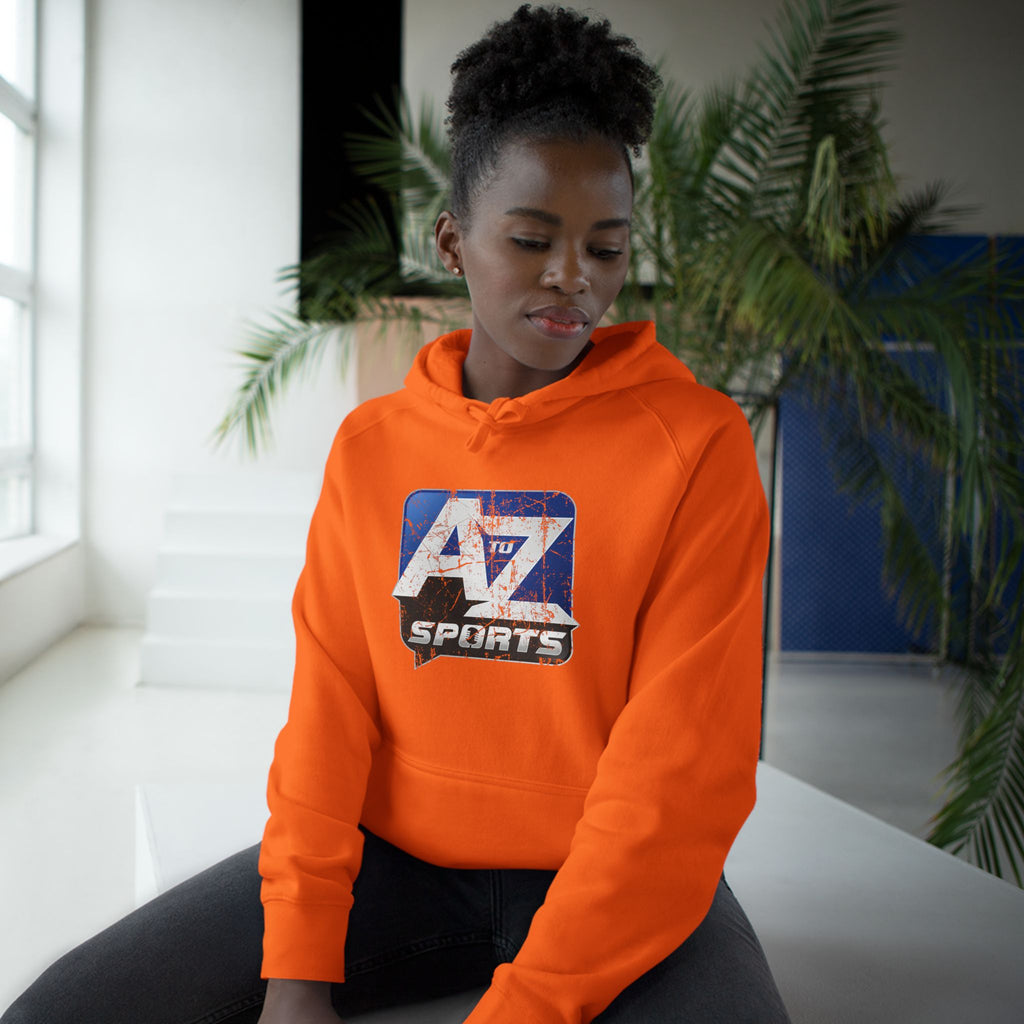 A to Z Sports Distressed Hoodie