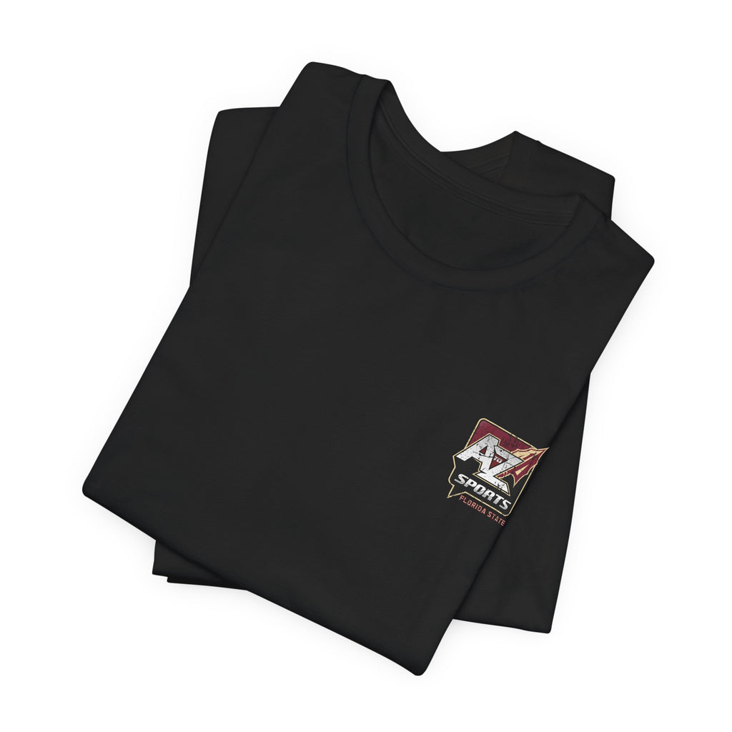 A to Z Sports Florida State Distressed Pocket T-Shirt