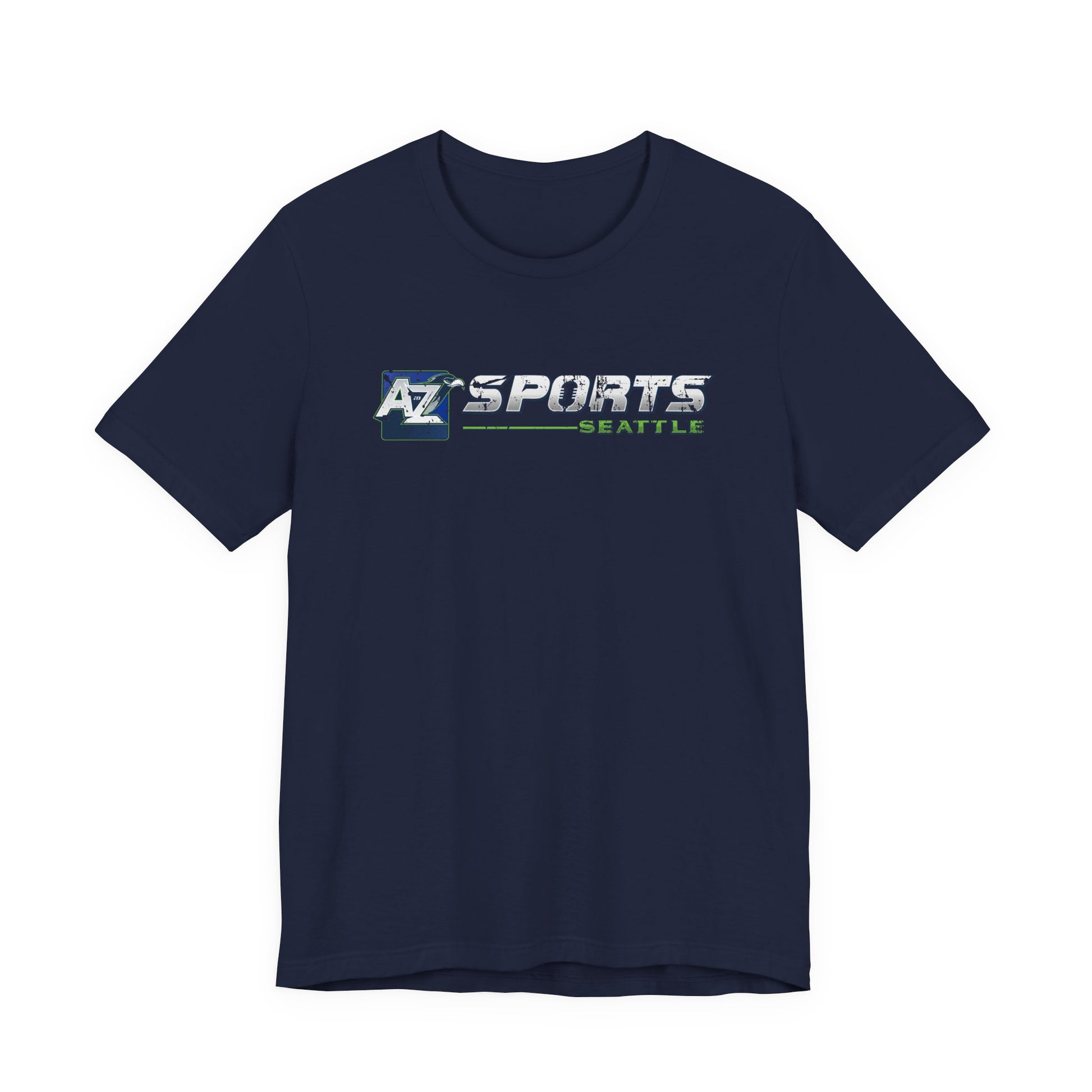 A to Z Sports Seahawks Distressed Horizontal T-Shirt
