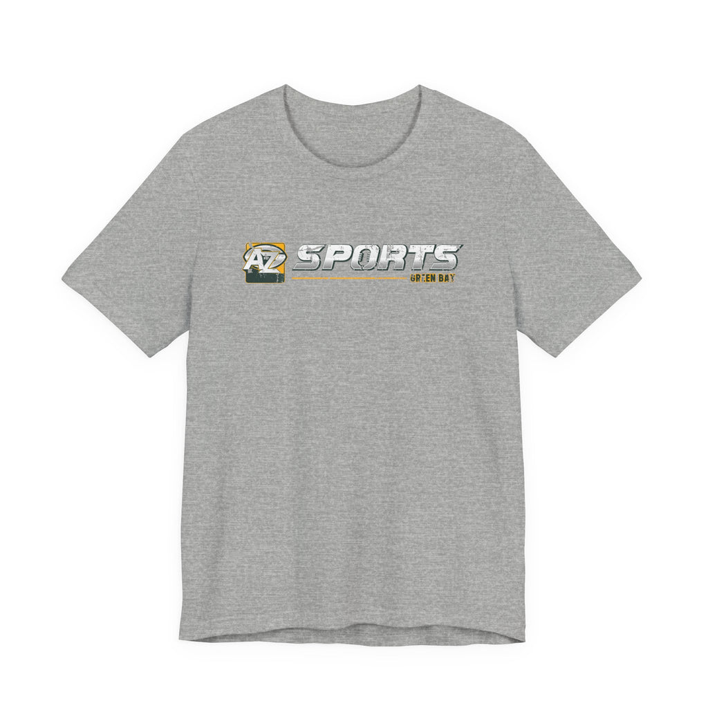 A to Z Sports Packers Distressed Horizontal T-Shirt