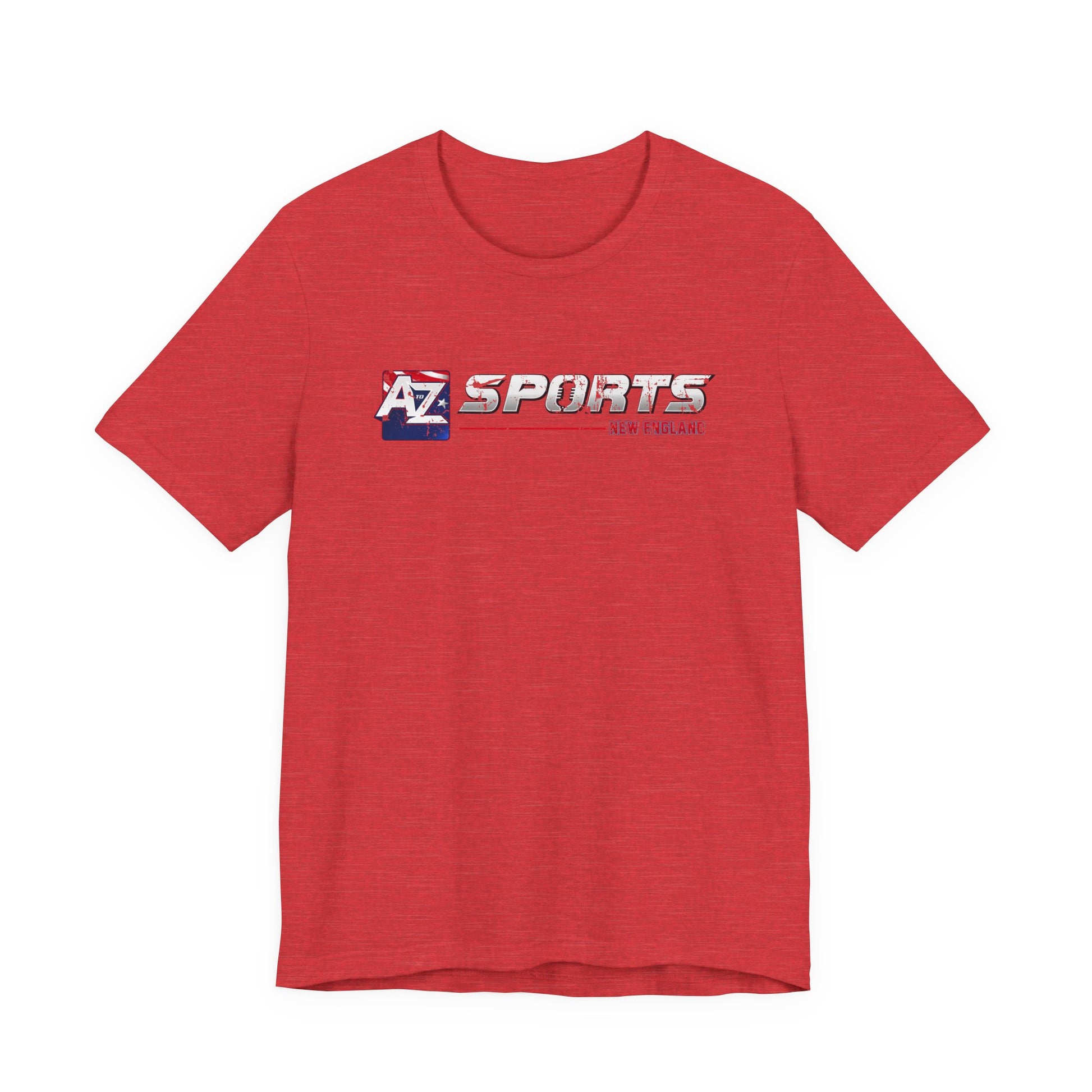 A to Z Sports Patriots Distressed Horizontal T-Shirt