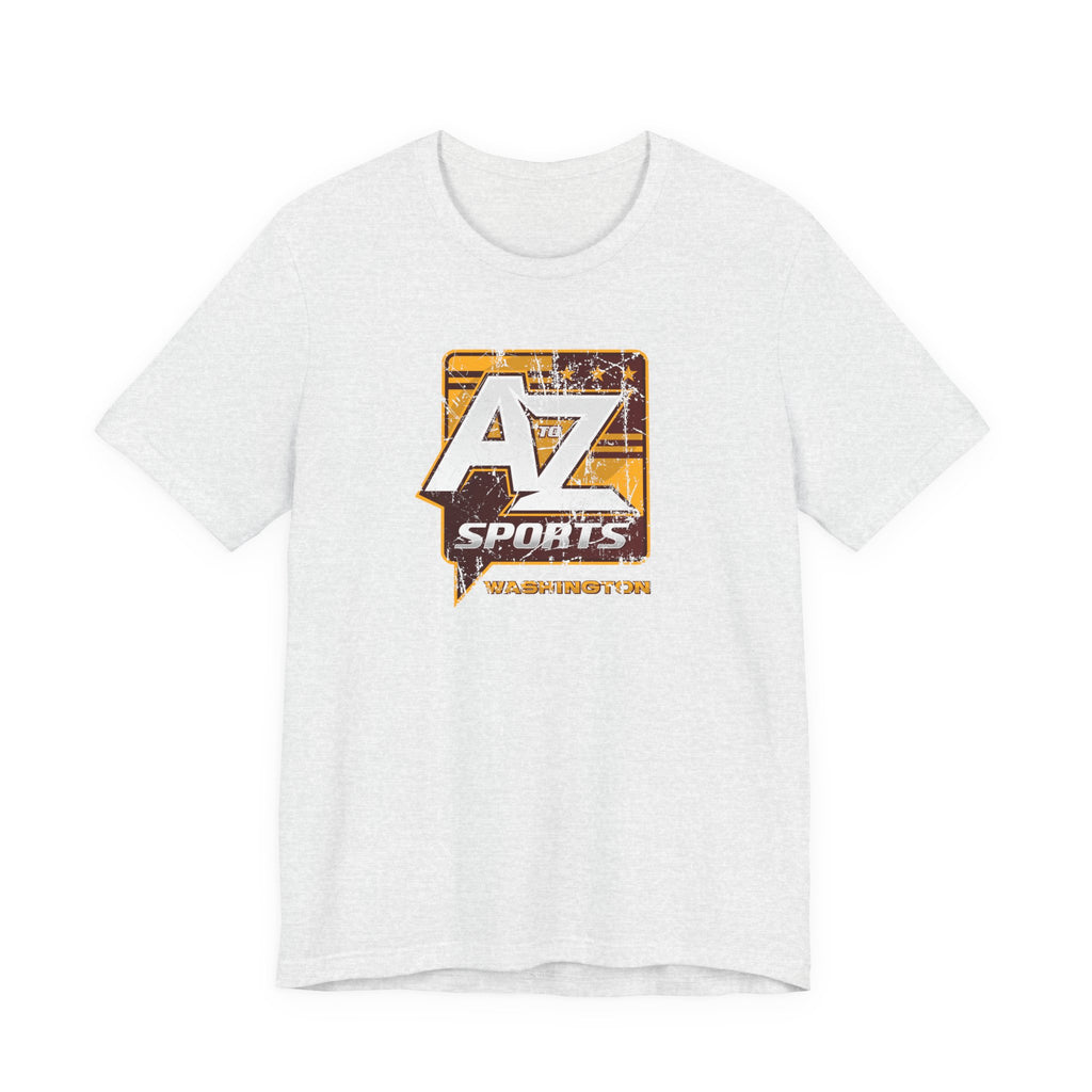 A to Z Sports Commanders Distressed Logo T-Shirt