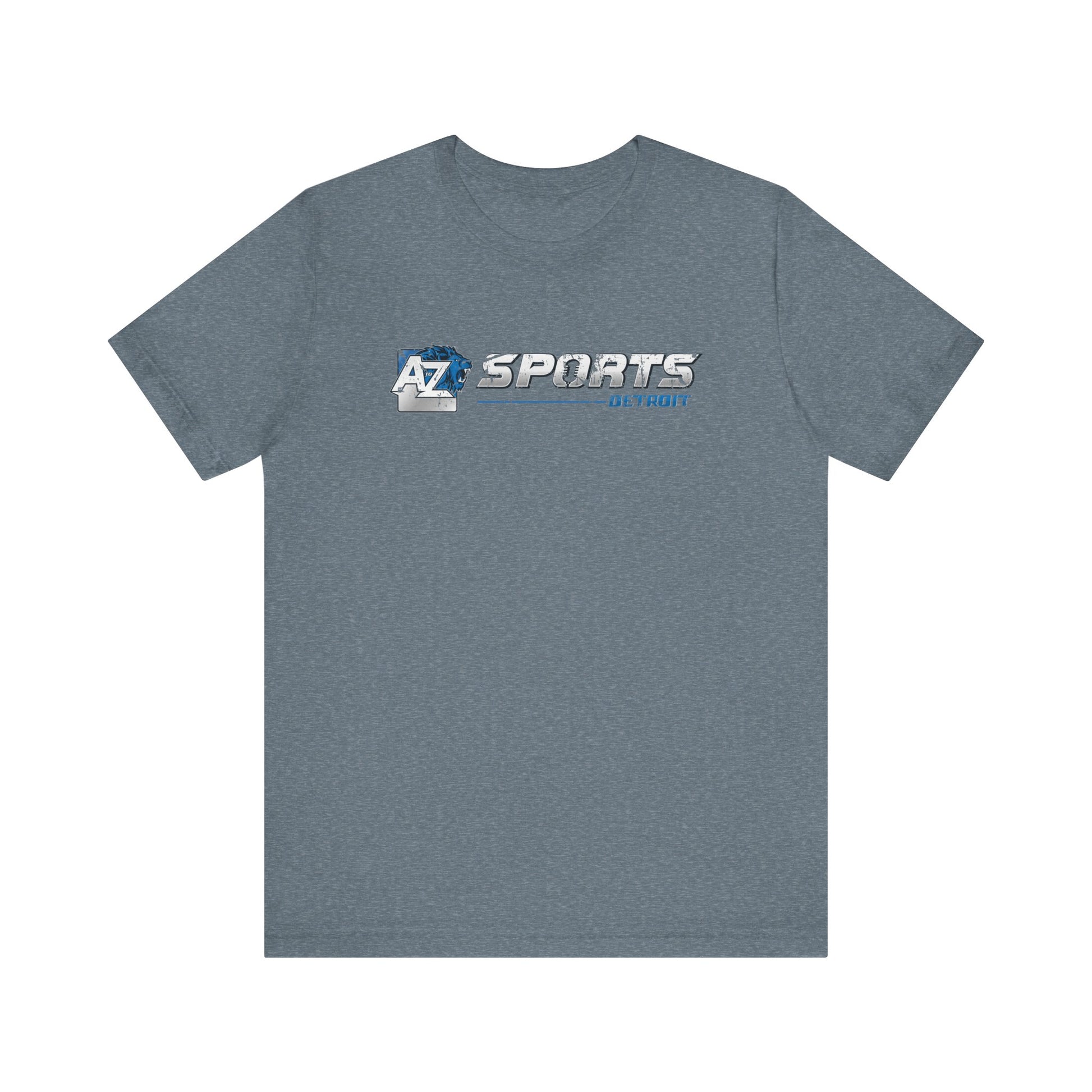 A to Z Sports Lions Distressed Horizontal T-Shirt