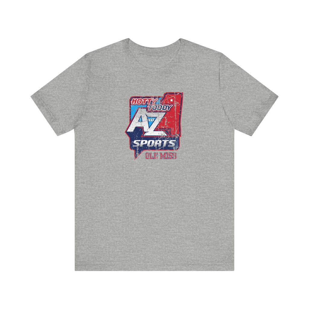 A to Z Sports Ole Miss Distressed T-Shirt