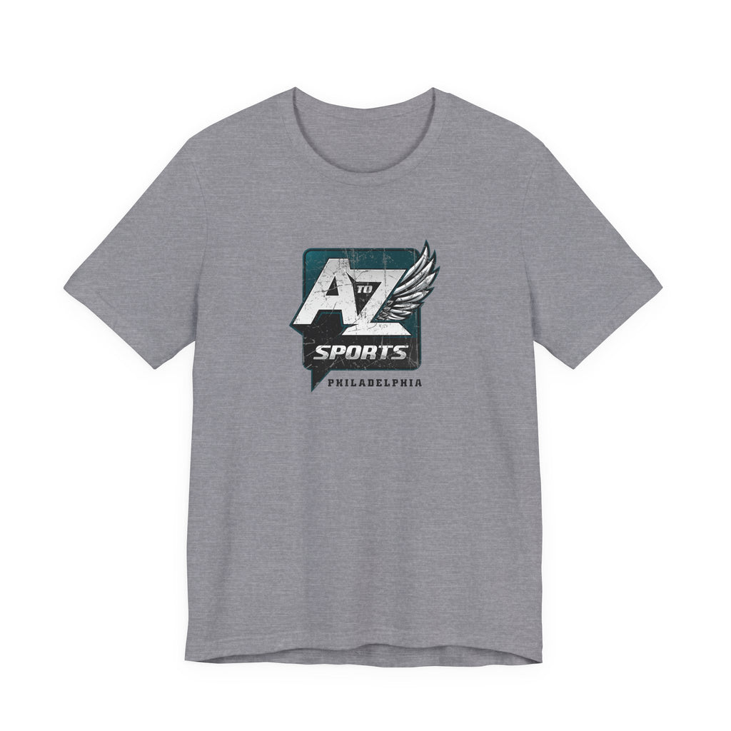 A to Z Sports Eagles Distressed T-Shirt