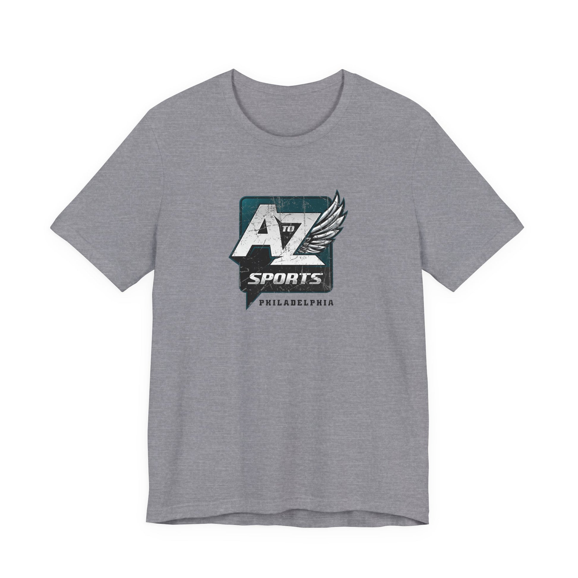 A to Z Sports Eagles Distressed T-Shirt
