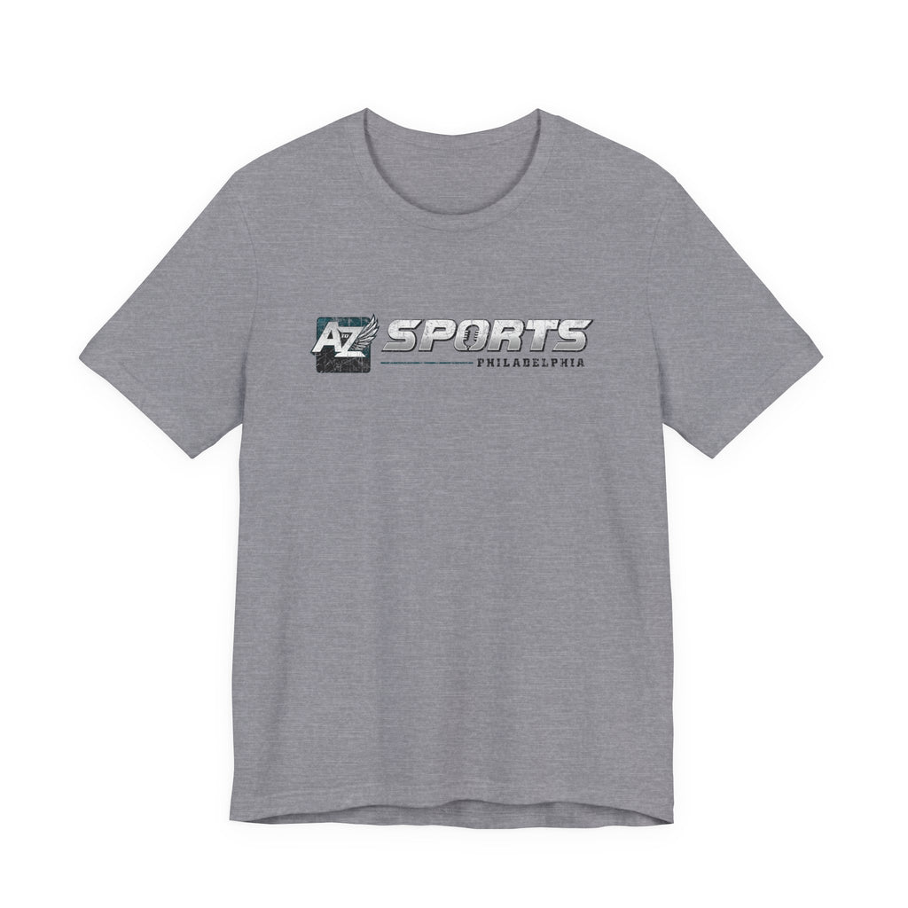 A to Z Sports Eagles Distressed Horizontal T-Shirt