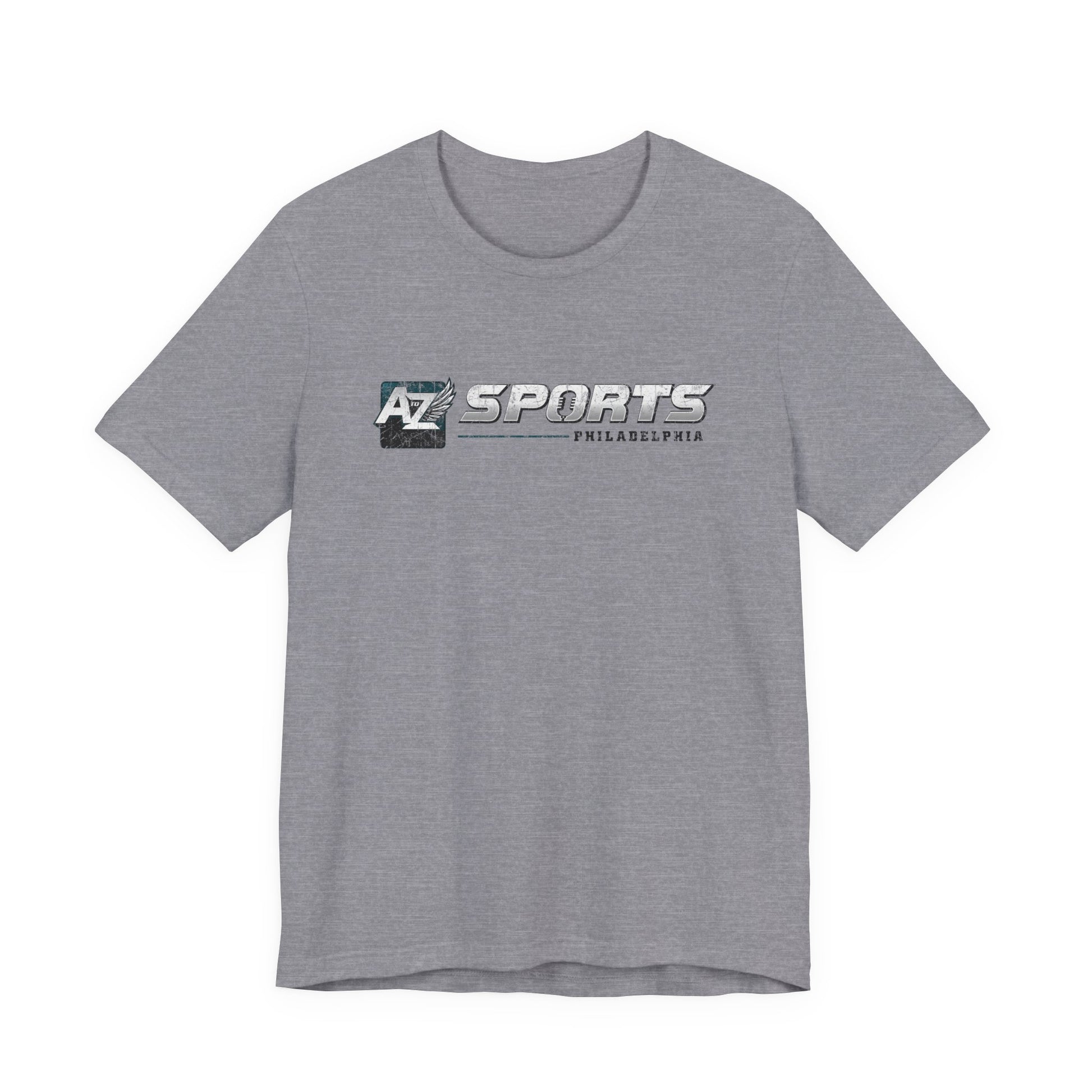 A to Z Sports Eagles Distressed Horizontal T-Shirt