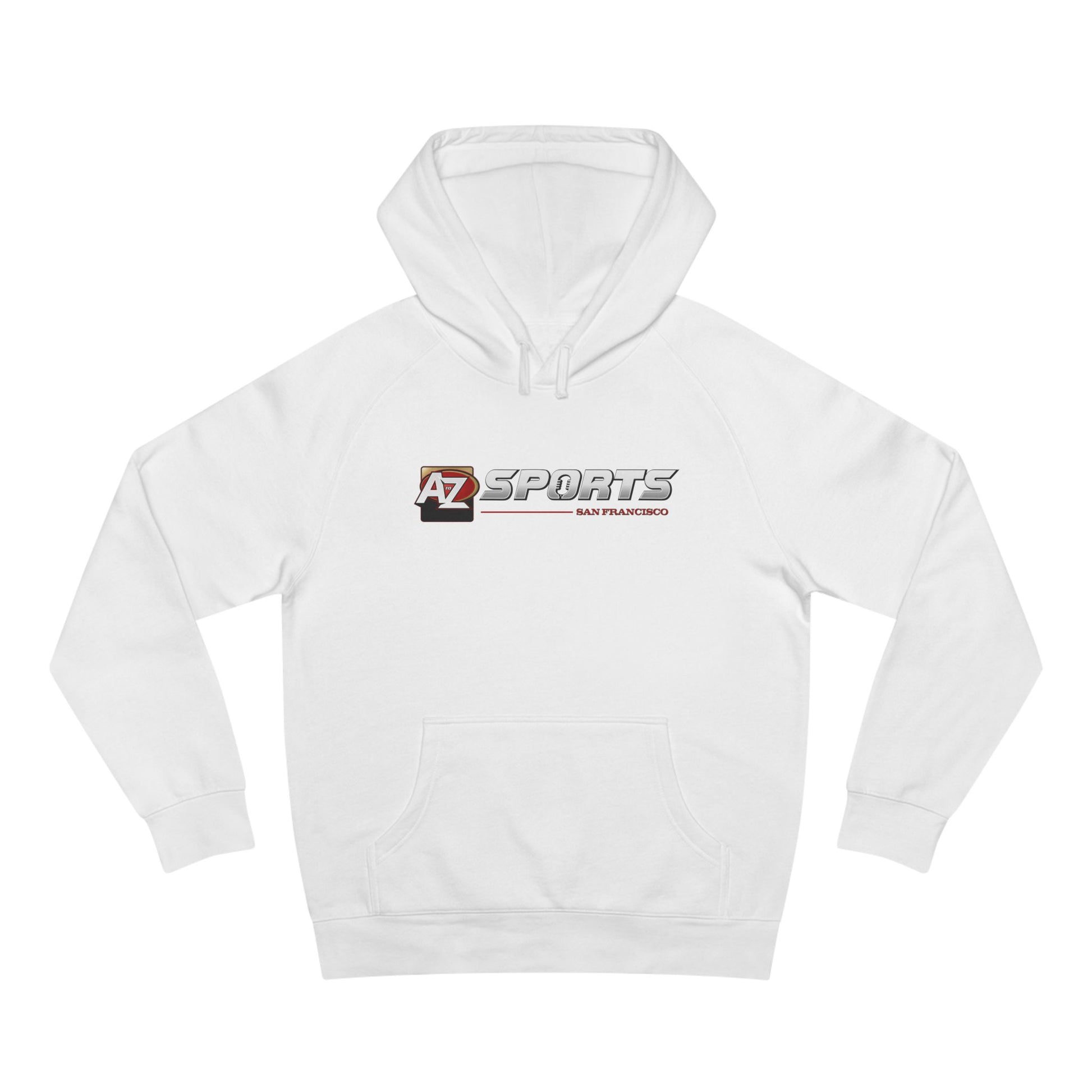 A to Z Sports 49ers Distressed Hoodie