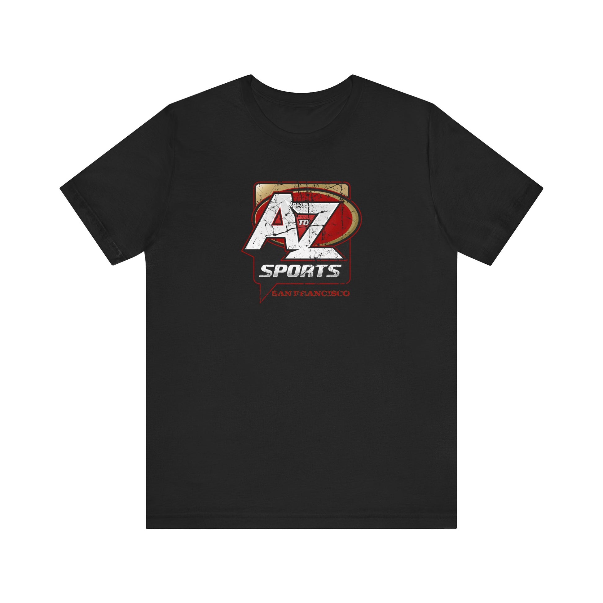 A to Z Sports 49ers Distressed T-Shirt