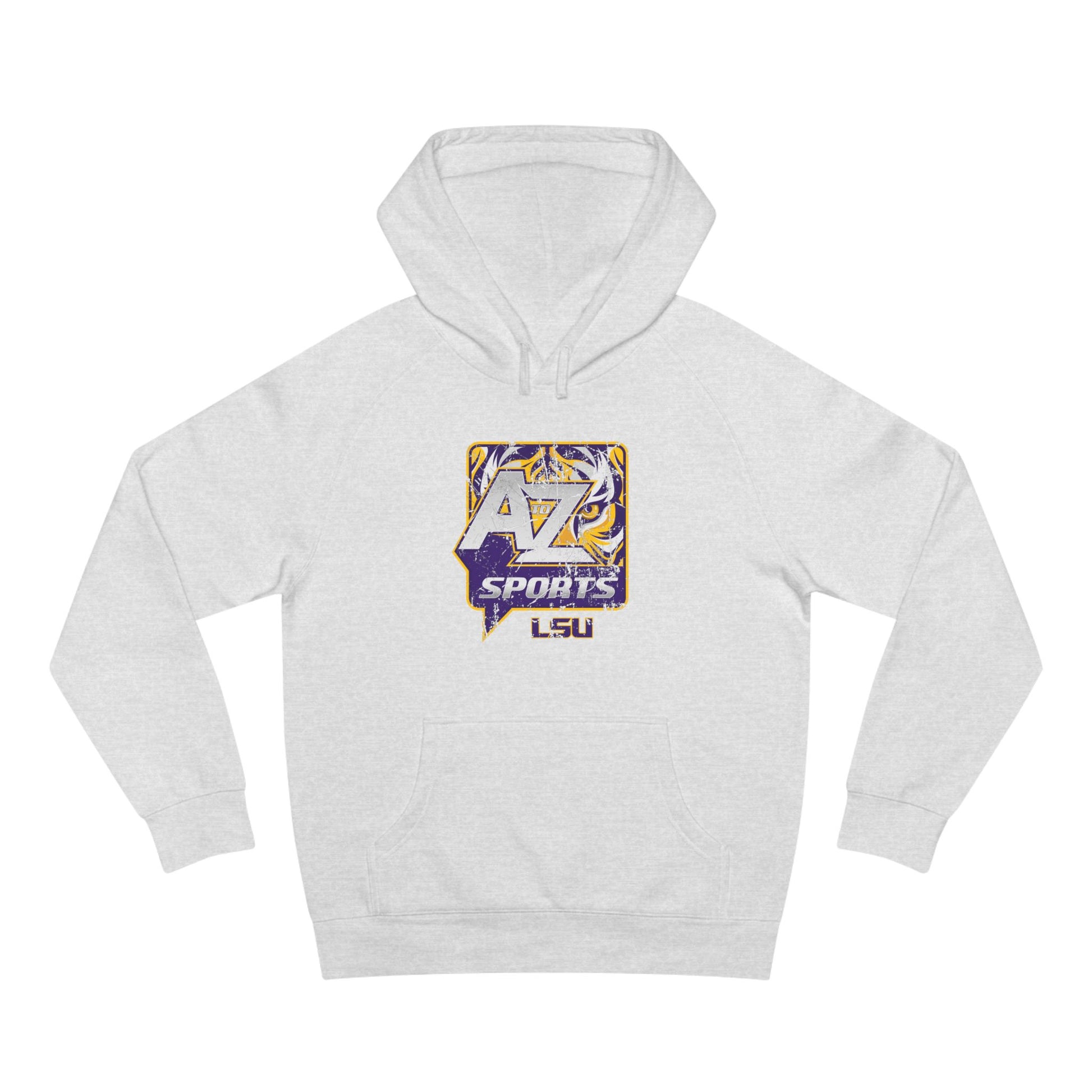A to Z Sports LSU Distressed Hoodie