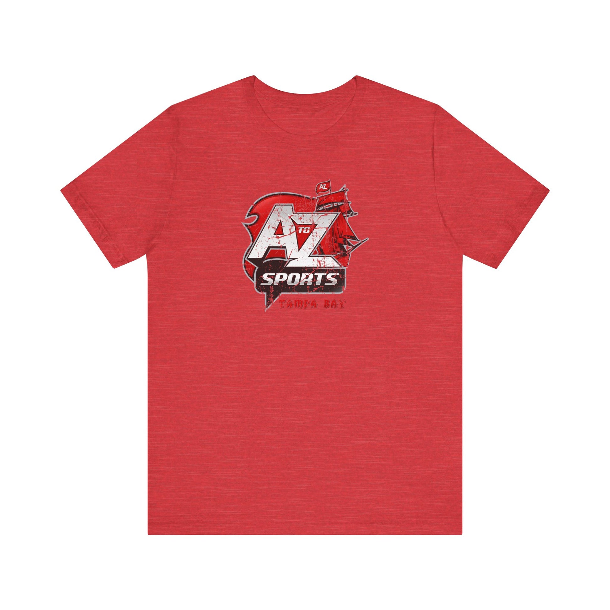 A to Z Sports Buccaneers Distressed T-Shirt