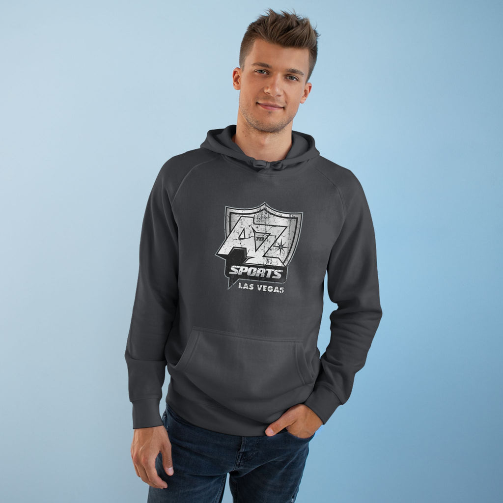 A to Z Sports Raiders Distressed Hoodie