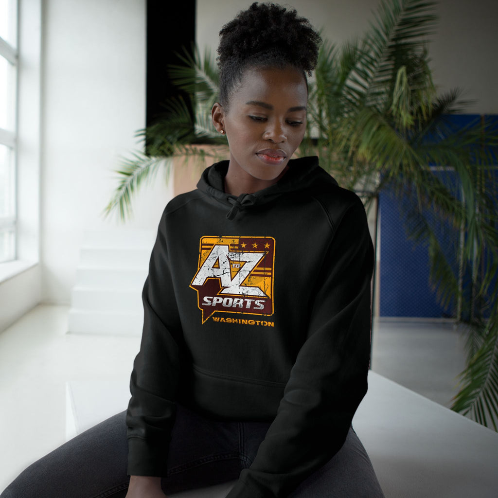 A to Z Sports Commanders Distressed Hoodie
