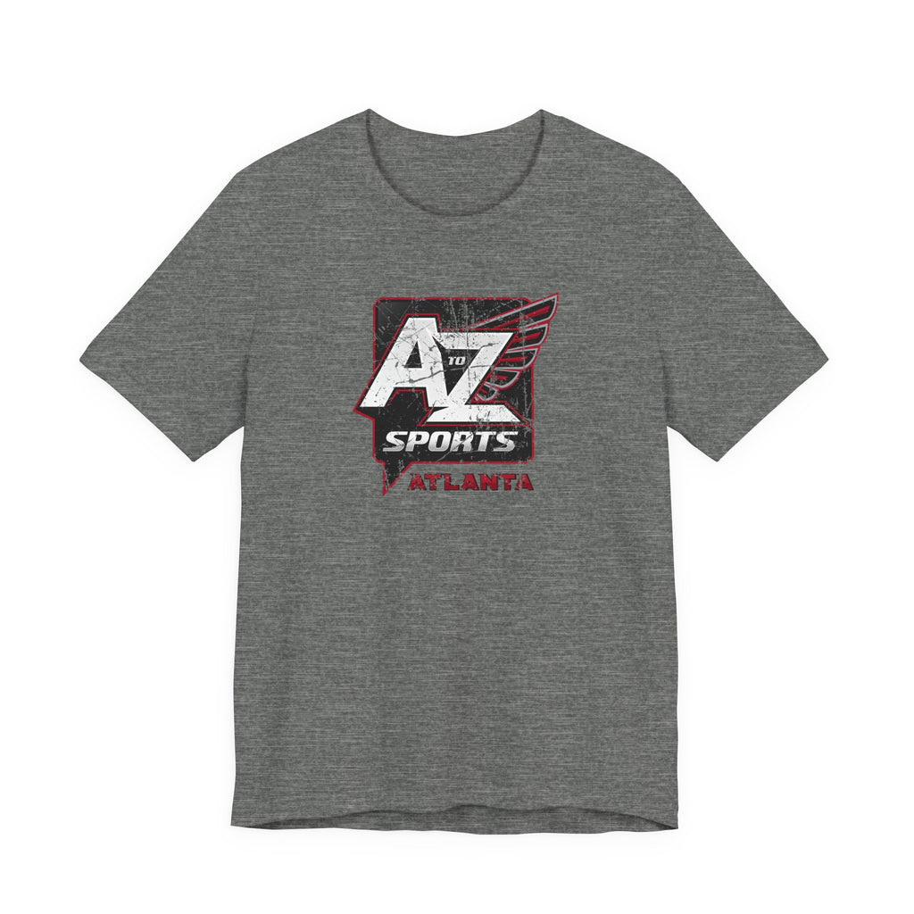A to Z Sports Falcons Distressed Pocket T-Shirt