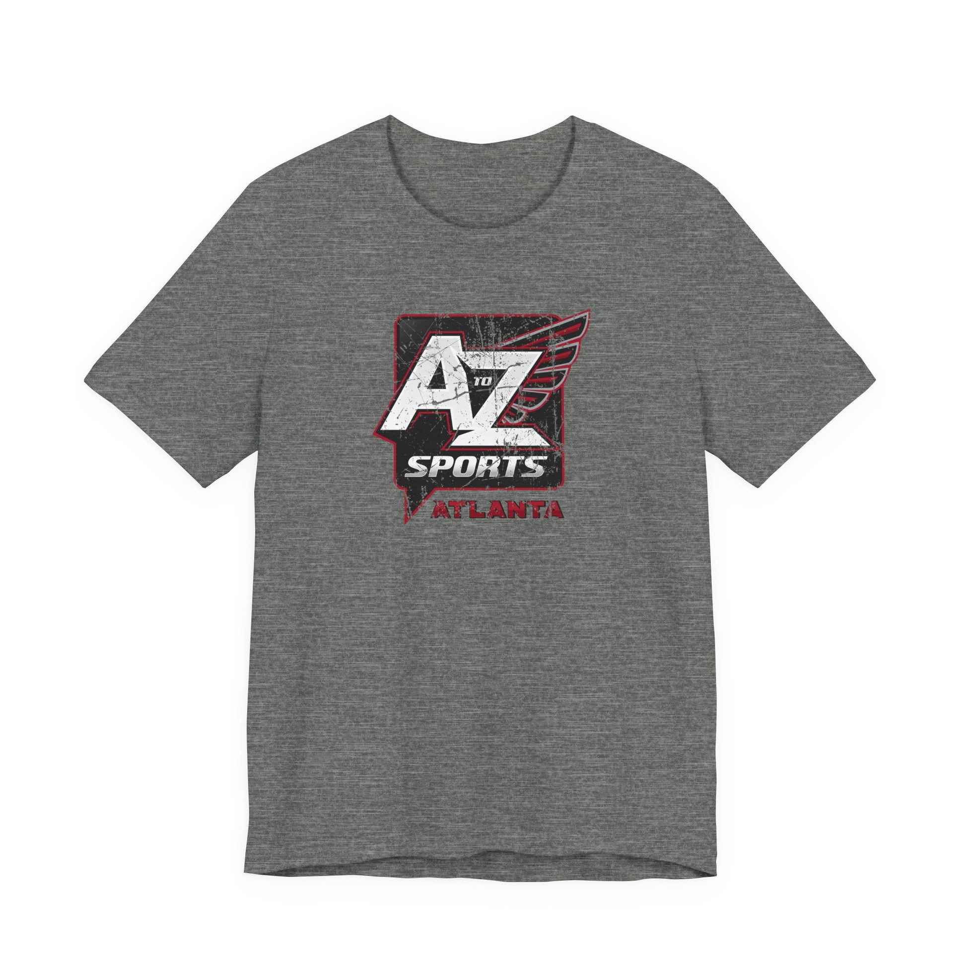 A to Z Sports Falcons Distressed Pocket T-Shirt