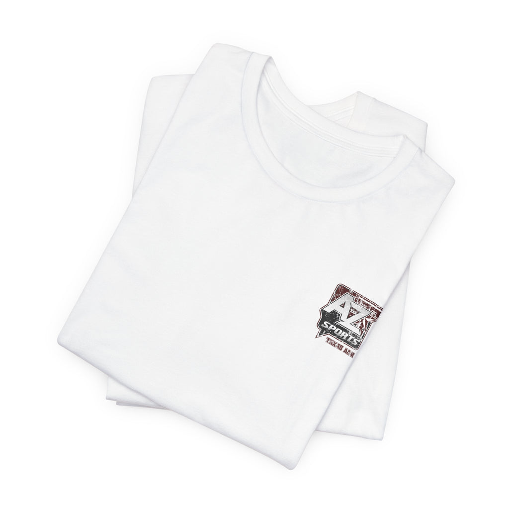 A to Z Sports Texas A&M Distressed Pocket T-Shirt