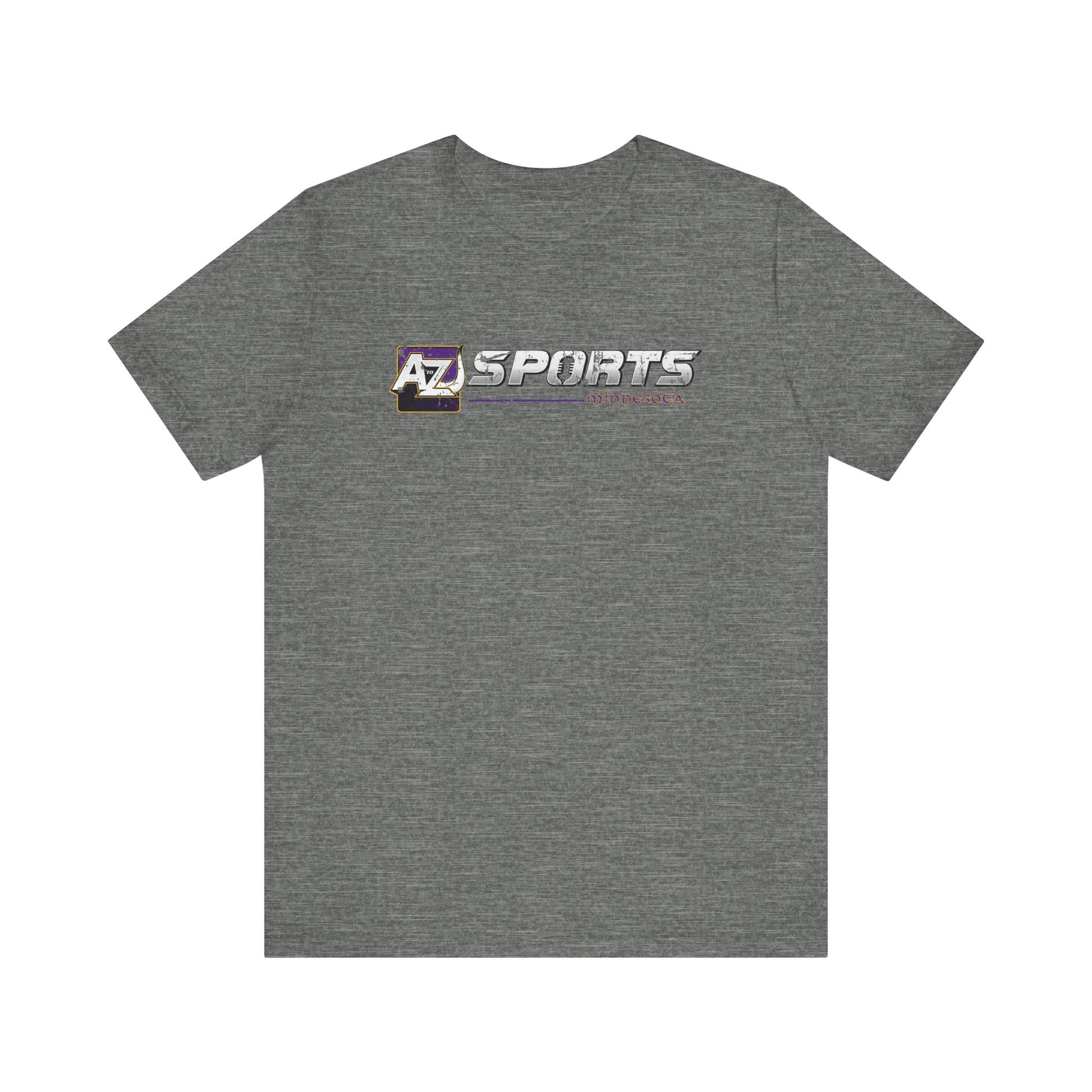 A to Z Sports Vikings Distressed Horizontal T-Shirt