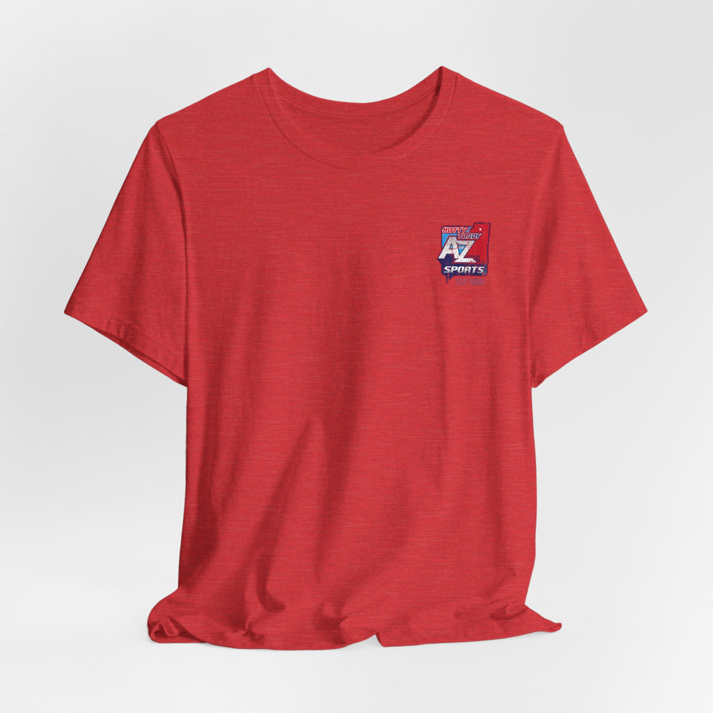 A to Z Sports Ole Miss Distressed Pocket T-Shirt