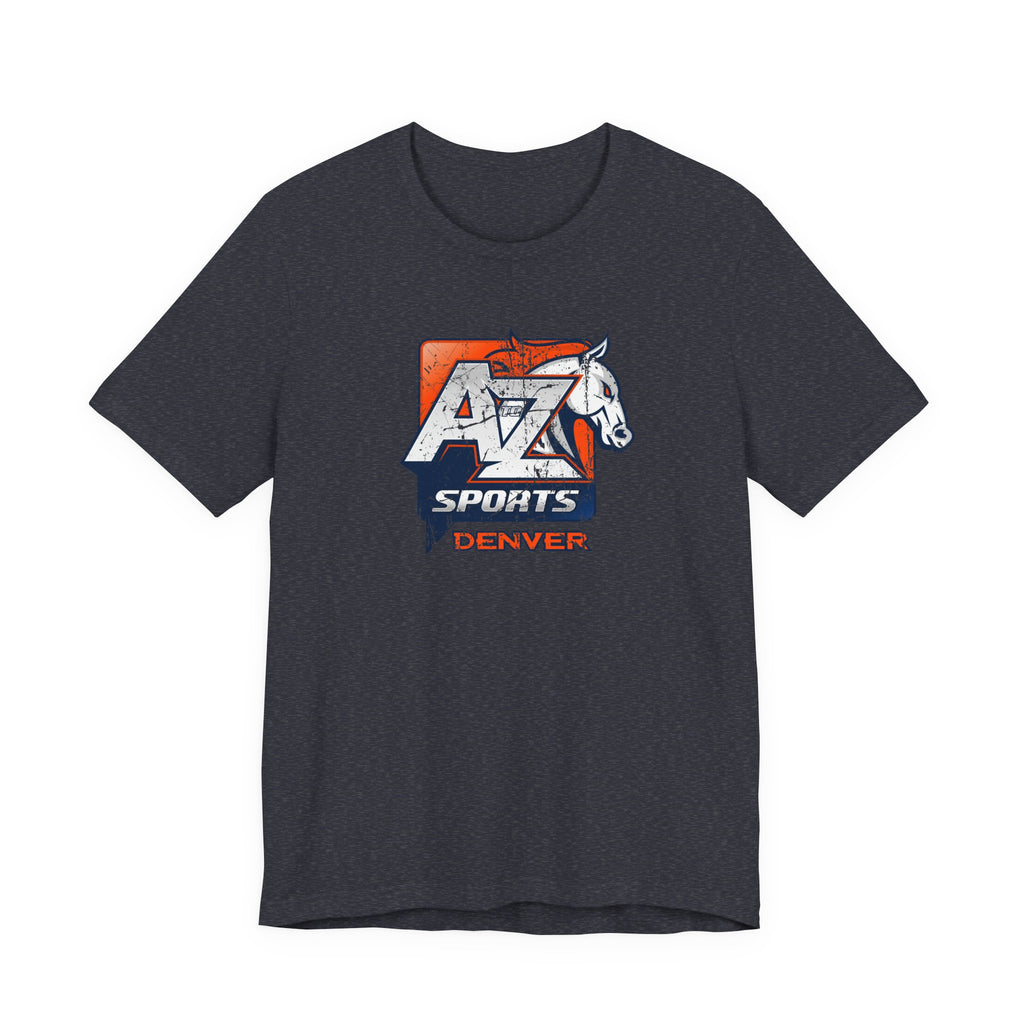 A to Z Sports Broncos Distressed T-Shirt