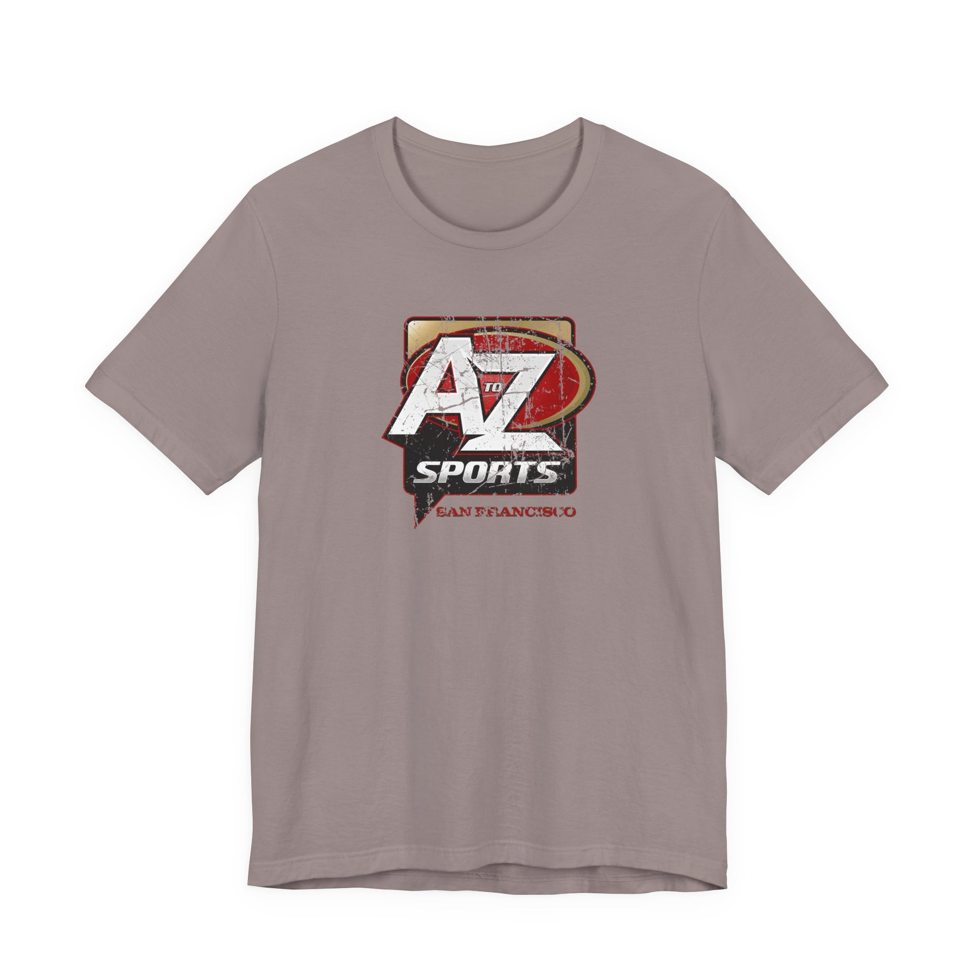A to Z Sports 49ers Distressed T-Shirt