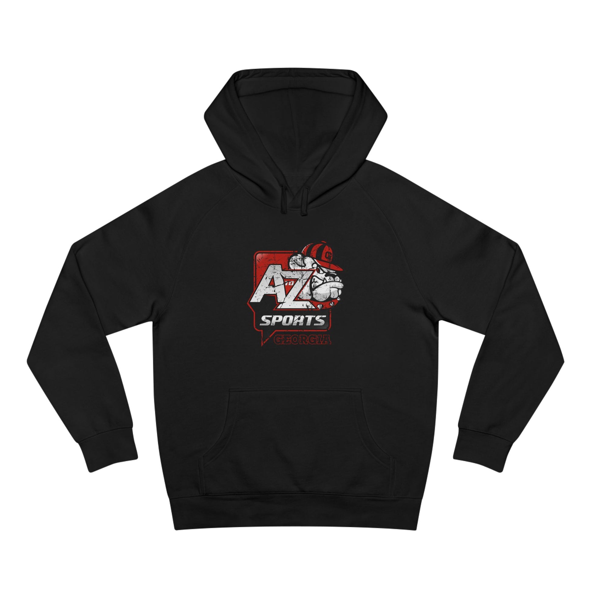 A to Z Sports Georgia Distressed Hoodie