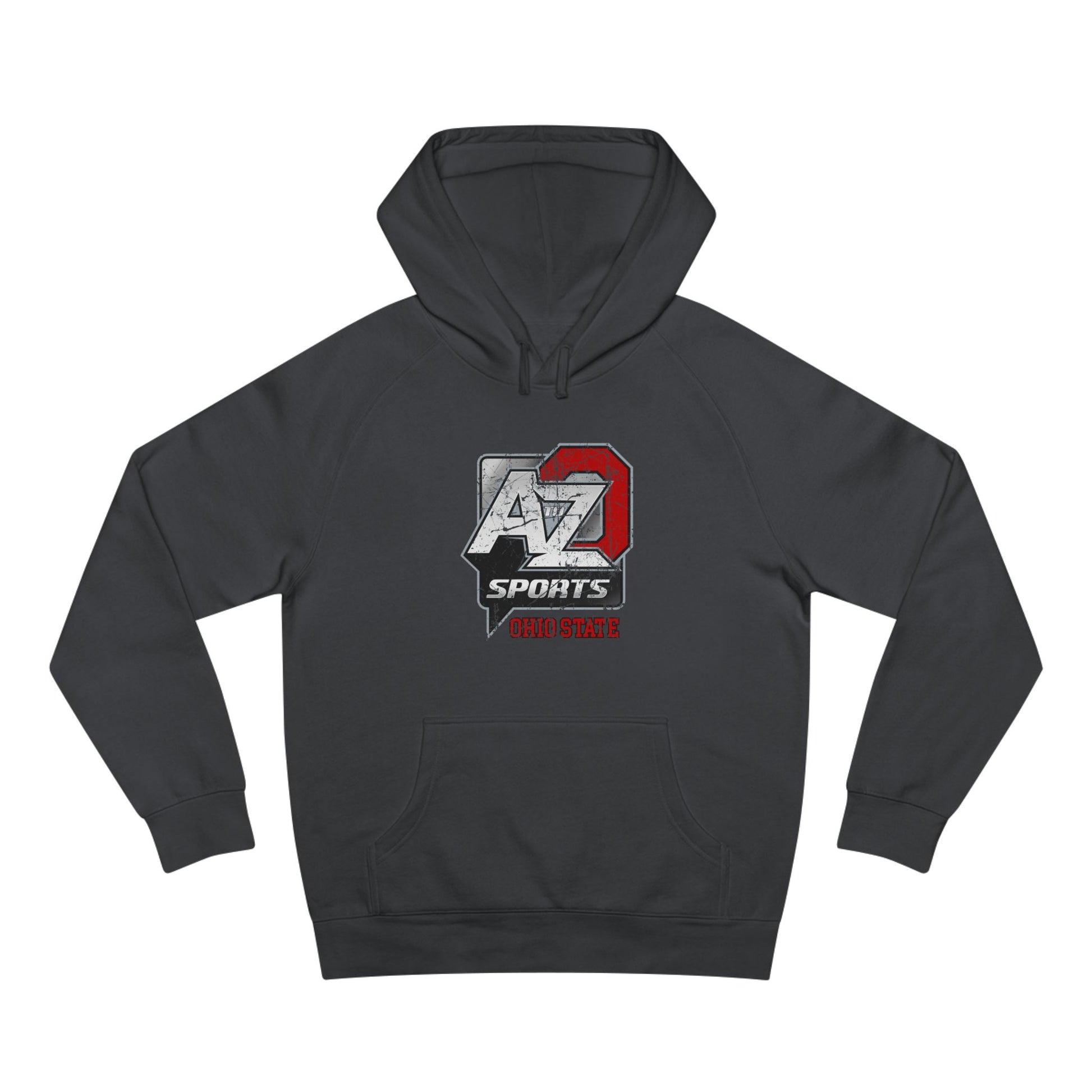 A to Z Sports Ohio State Distressed Hoodie