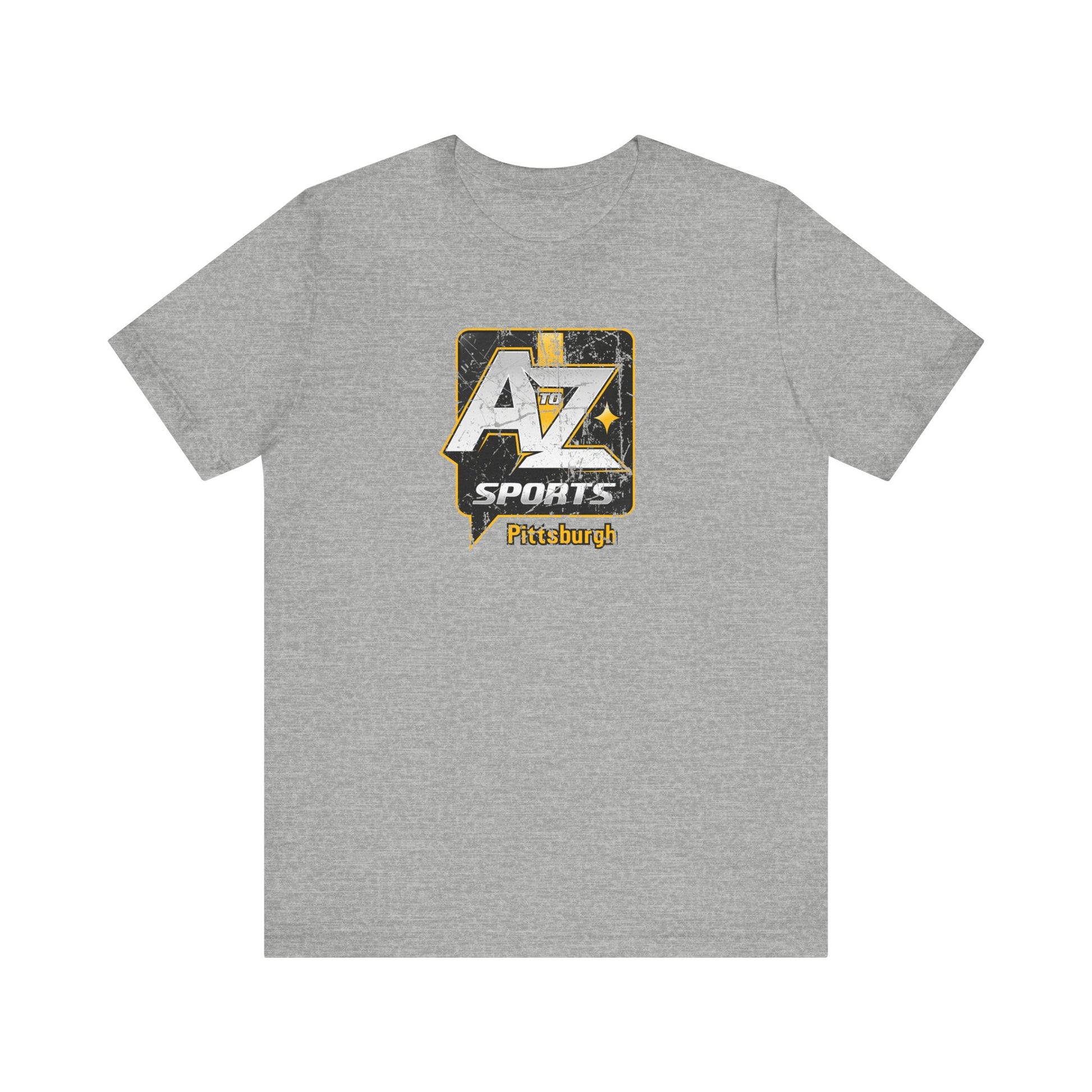 A to Z Sports Steelers Distressed T-Shirt