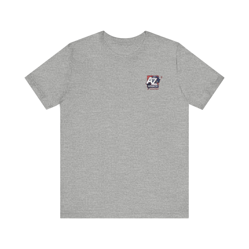 A to Z Sports Texans Distressed Pocket T-Shirt